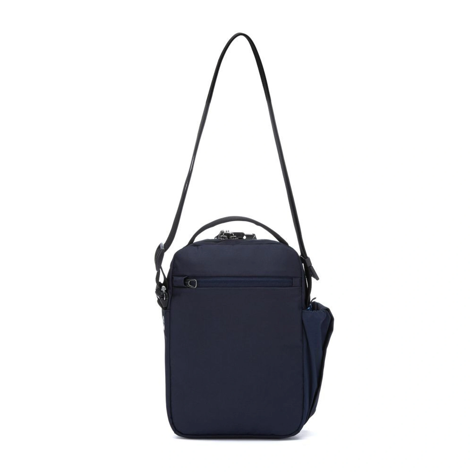 Сумка через плече антизлодій Pacsafe V Tour Crossbody - Темно-синій