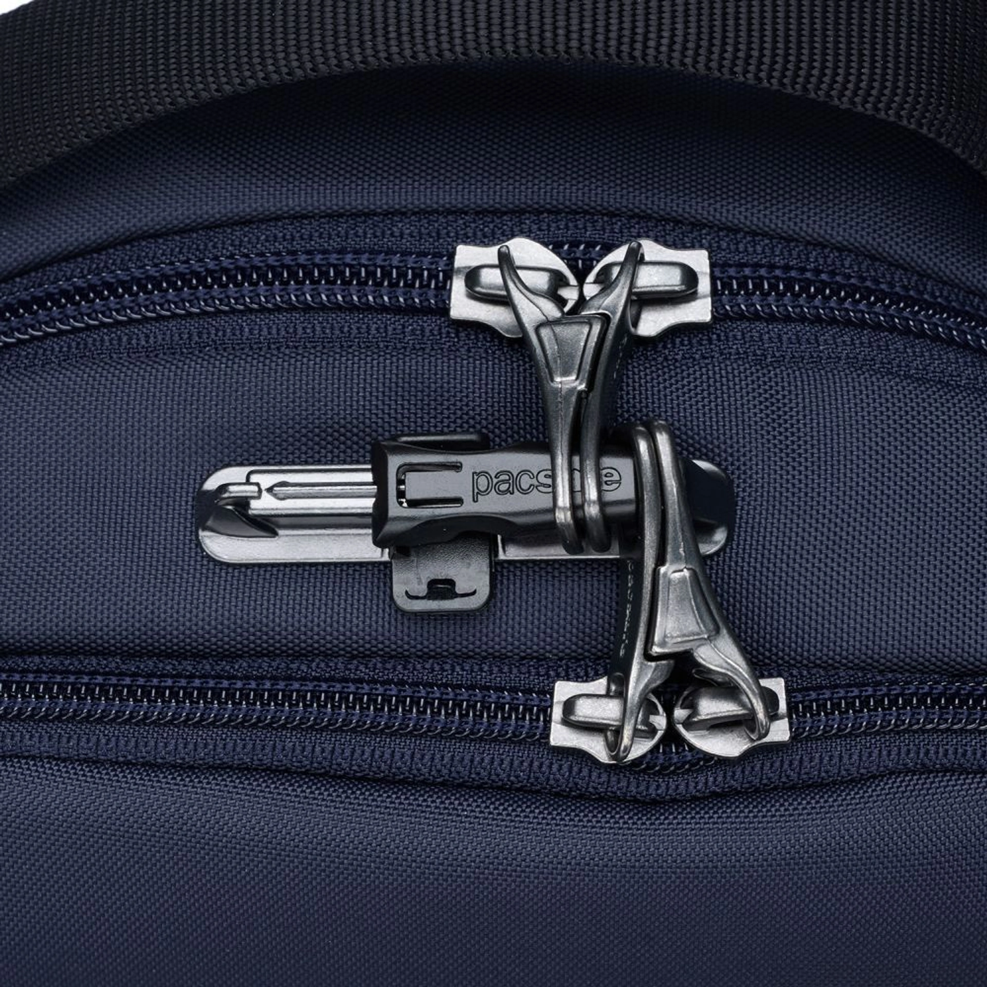 Сумка через плече антизлодій Pacsafe V Tour Crossbody - Темно-синій