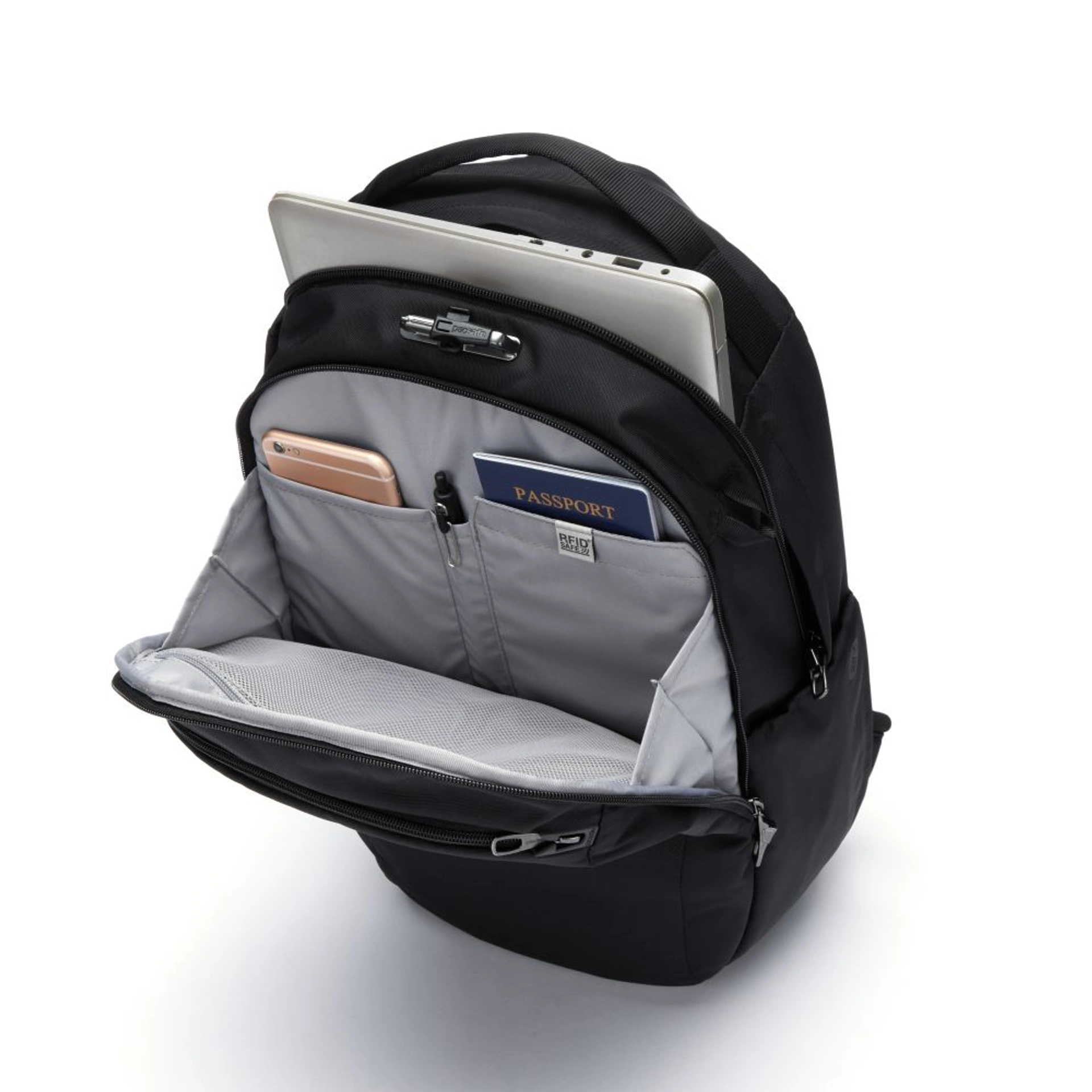 Рюкзак міський антизлодій Pacsafe V 26L Tour - Чорний