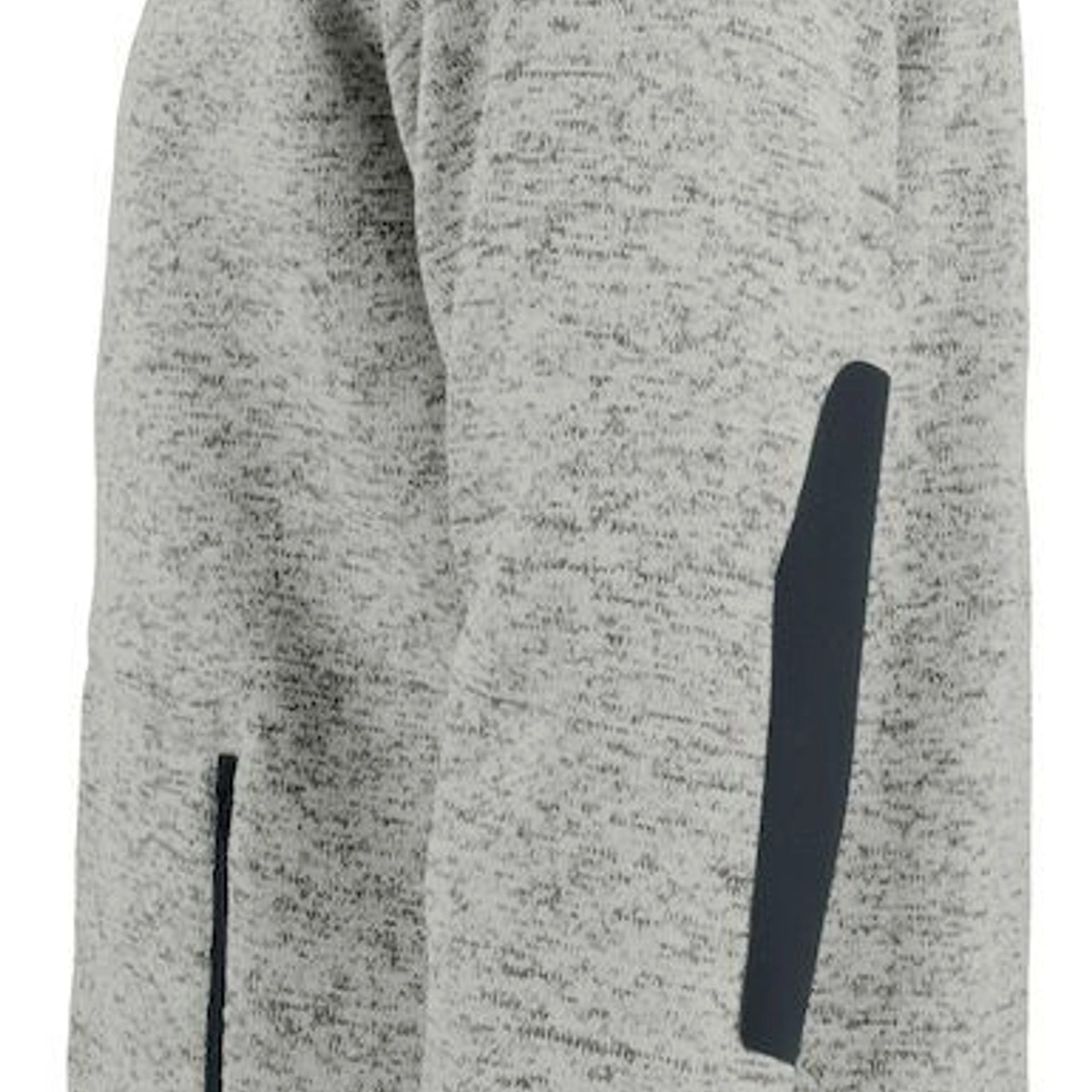 Куртка флісова Projob 3318 - Сірий меланж / чорний / 3XL