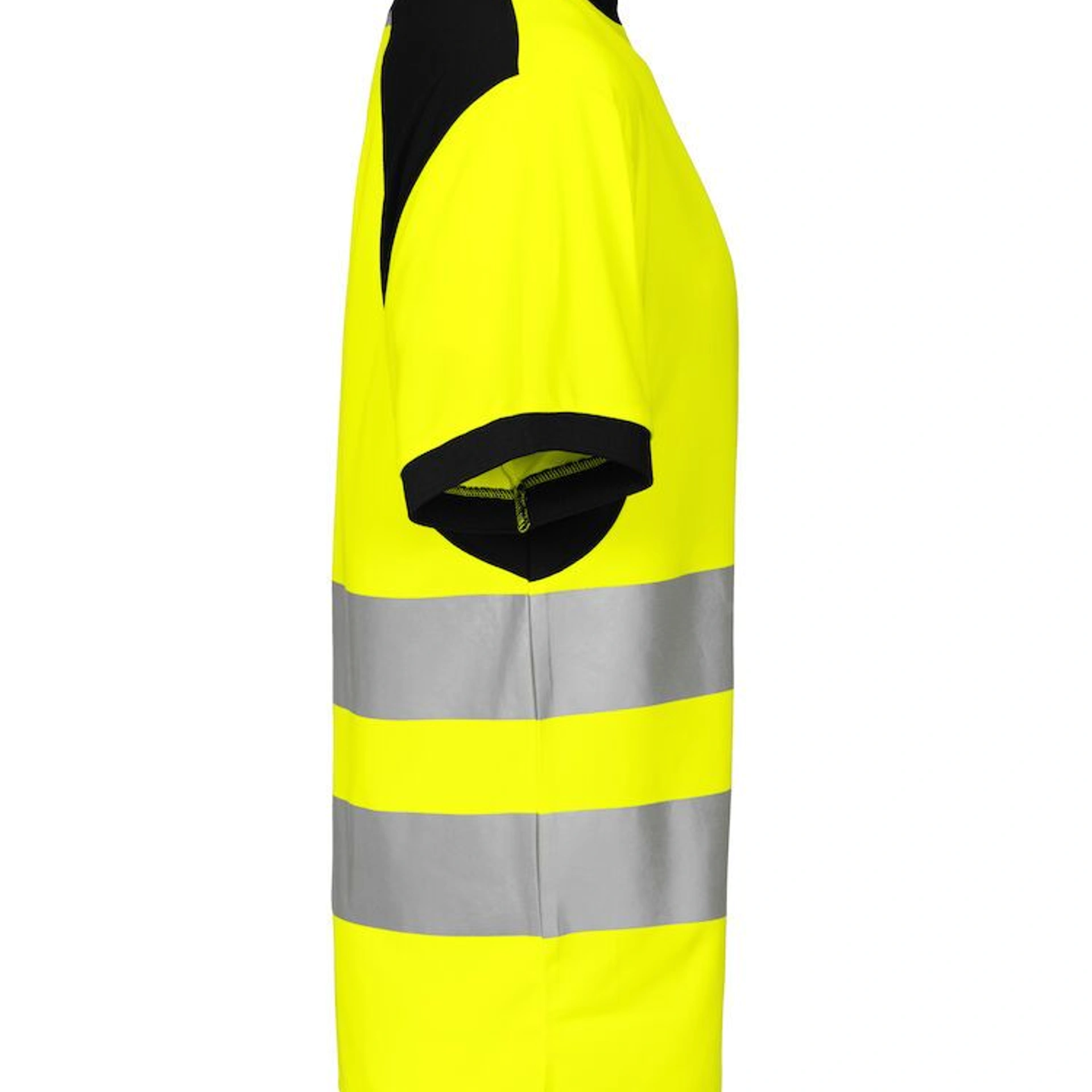 Футболка Projob 6009 EN ISO 20471, class 2 - Жовтий / чорний / 3XL