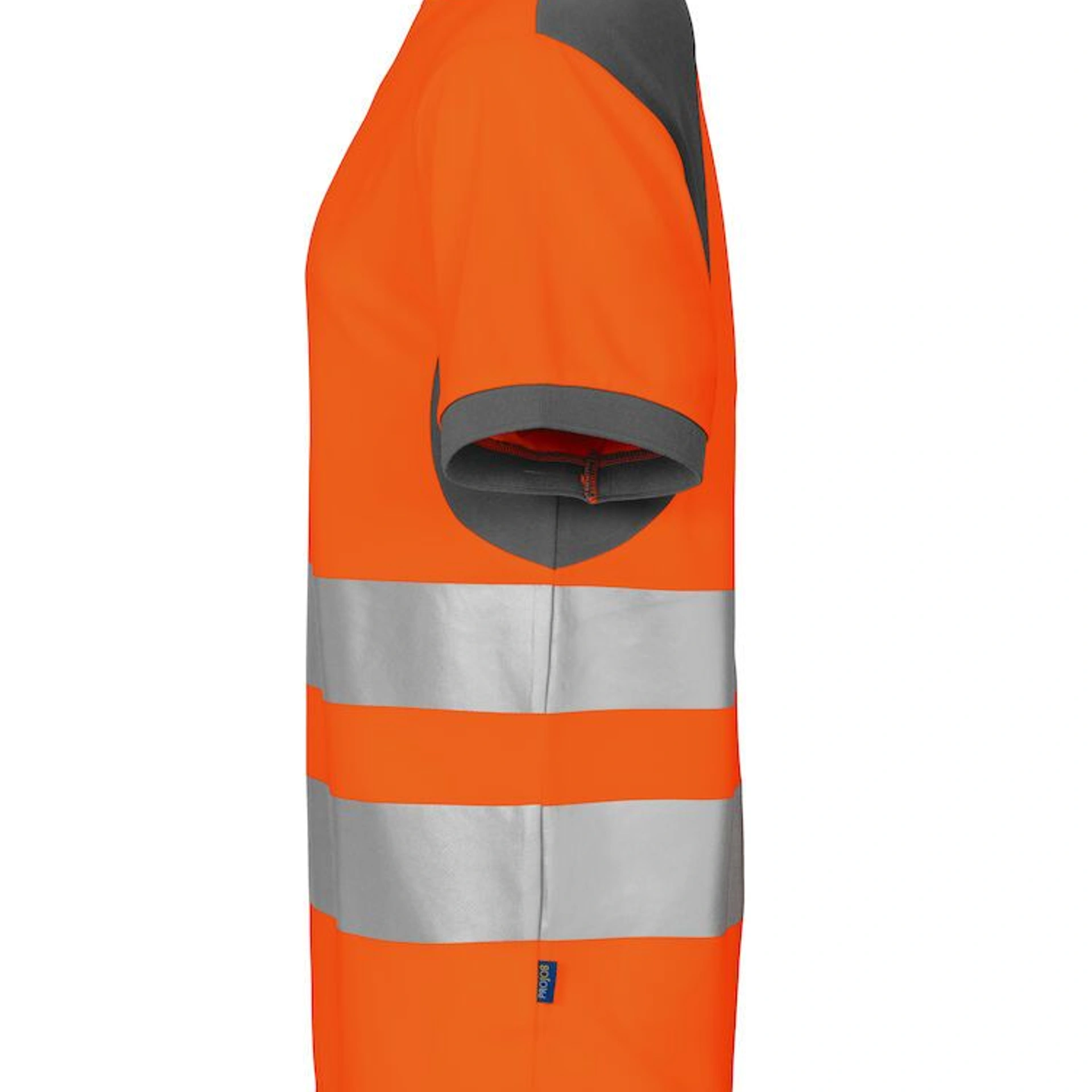Футболка Projob 6009 EN ISO 20471, class 2 - Помаранчевий / сірий / 3XL