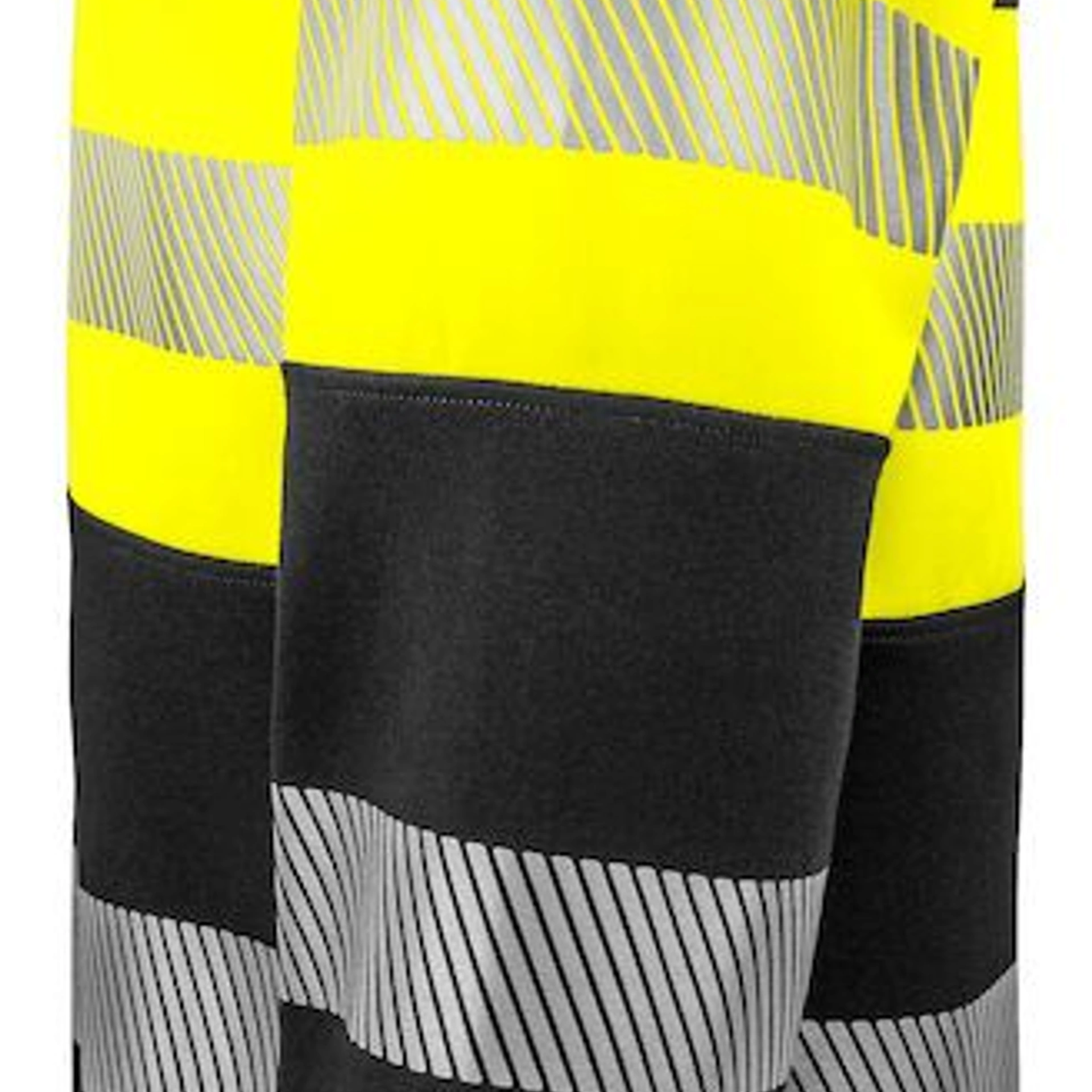 Світшот Projob 6129 EN ISO 20471, class 1 - Жовтий / чорний / 3XL
