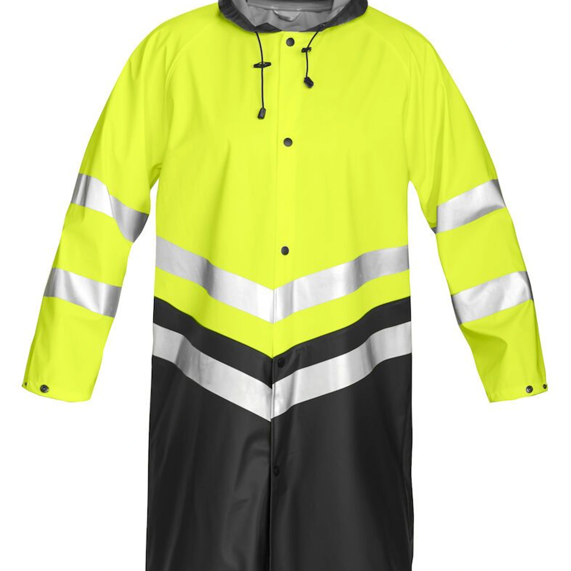 Дощовик Projob 6403 EN ISO 20471, class 3 - Жовтий / чорний / 3XL