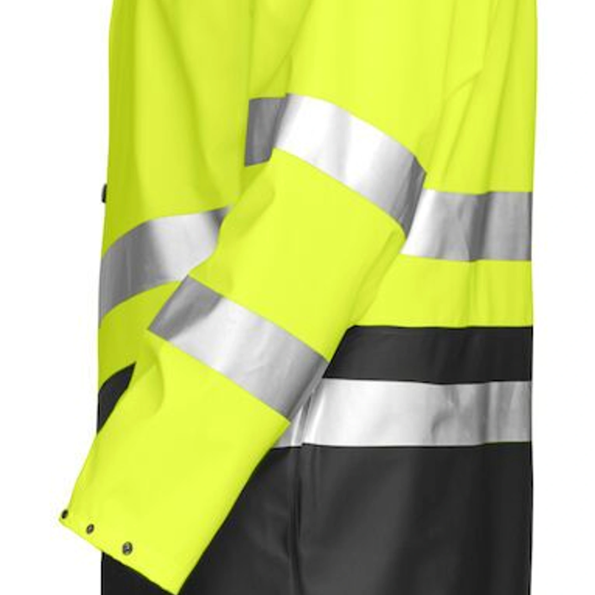 Дощовик Projob 6403 EN ISO 20471, class 3 - Жовтий / чорний / 3XL
