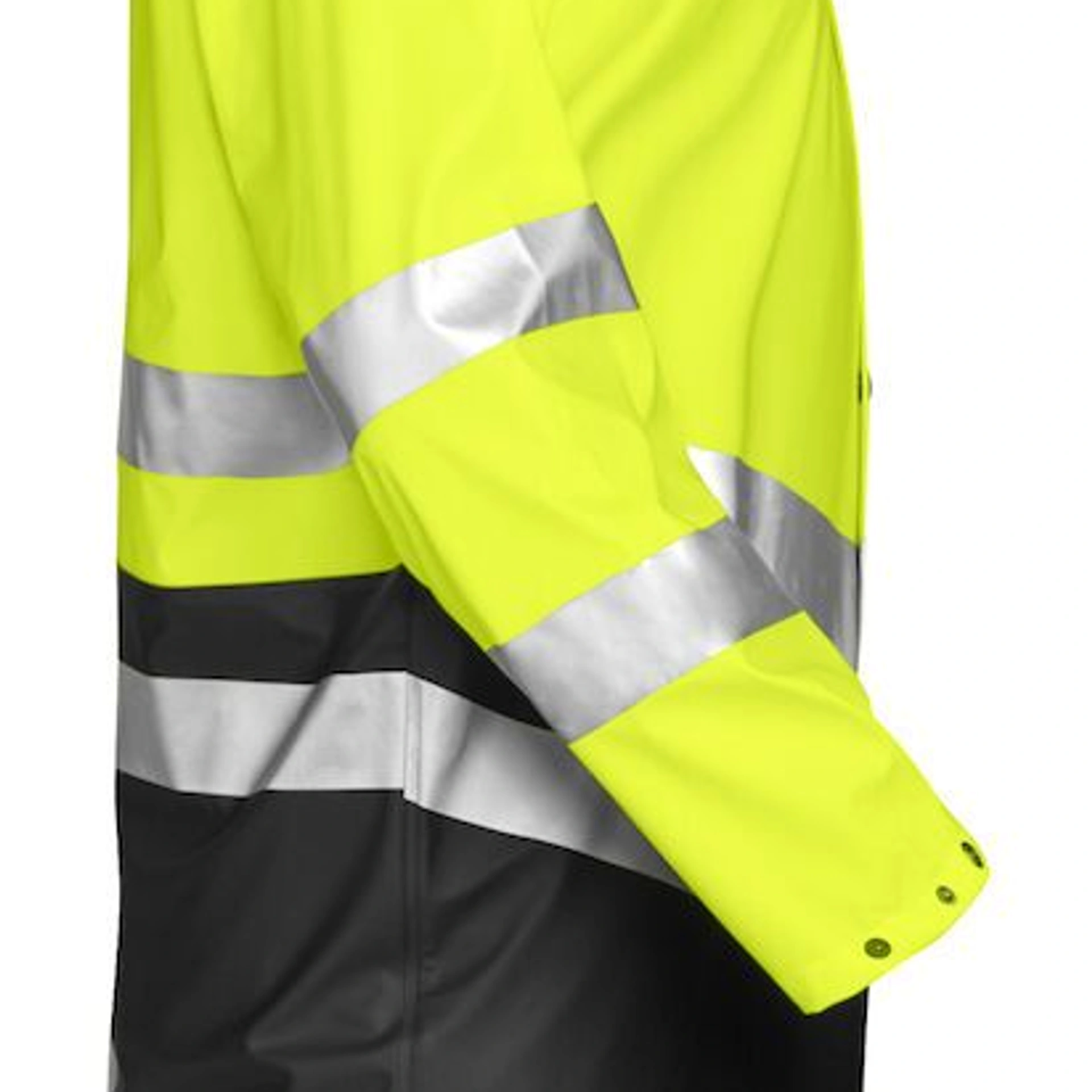Дощовик Projob 6403 EN ISO 20471, class 3 - Жовтий / чорний / 3XL