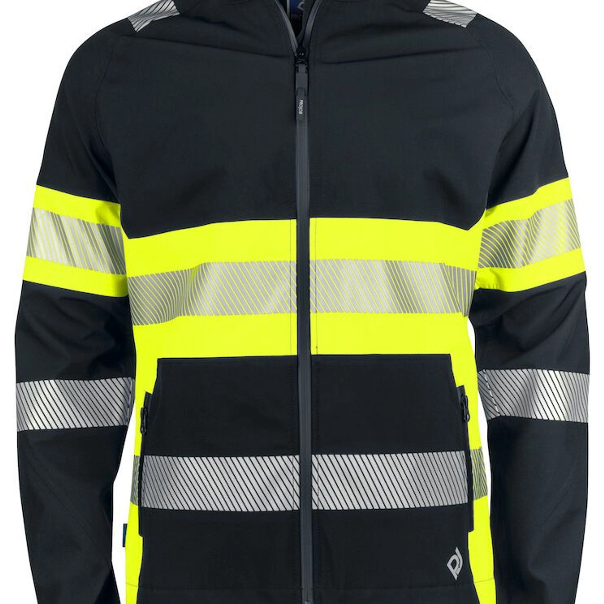 Куртка Projob 6442 EN ISO 20471, class 1 - Жовтий / чорний / 3XL