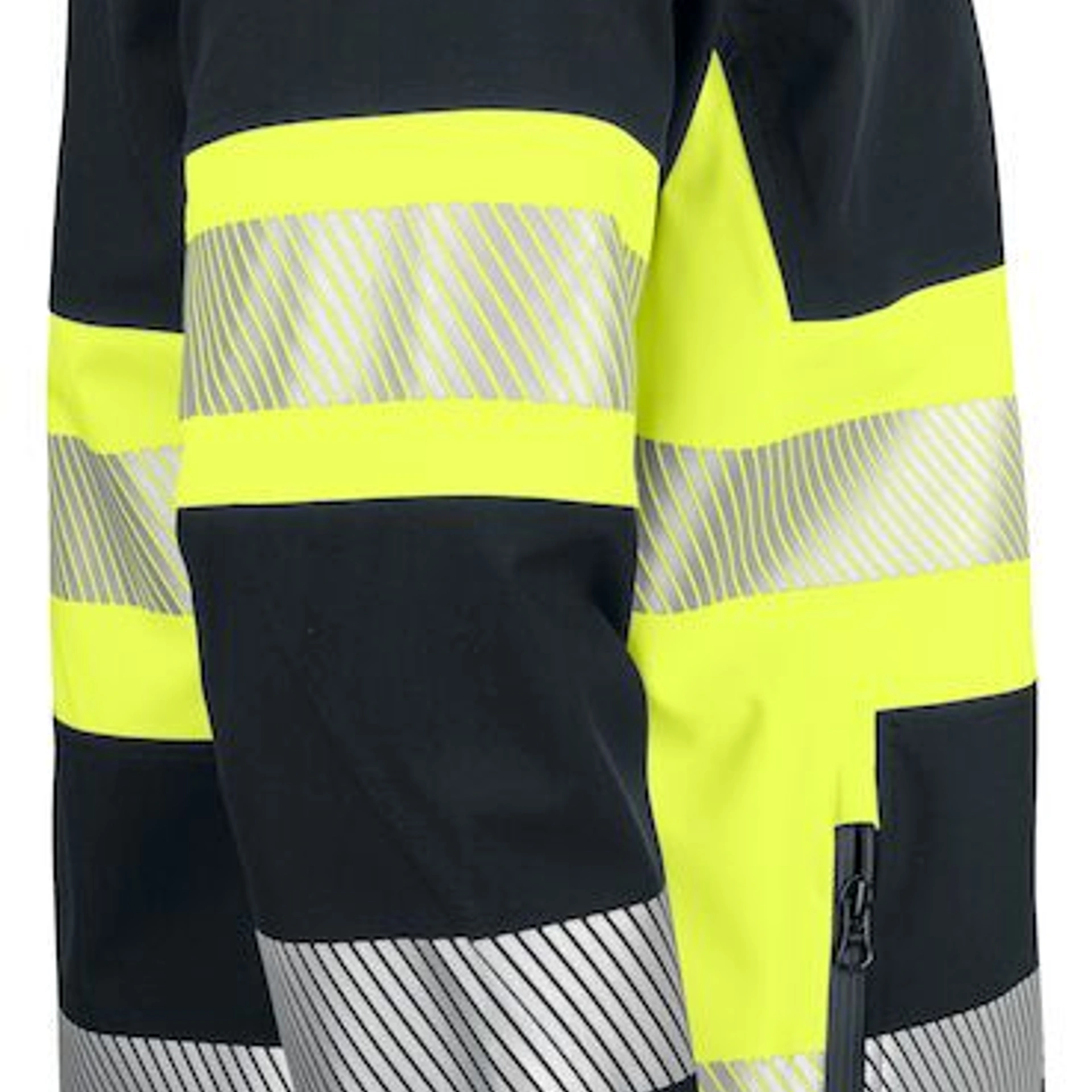 Куртка Projob 6442 EN ISO 20471, class 1 - Жовтий / чорний / 3XL