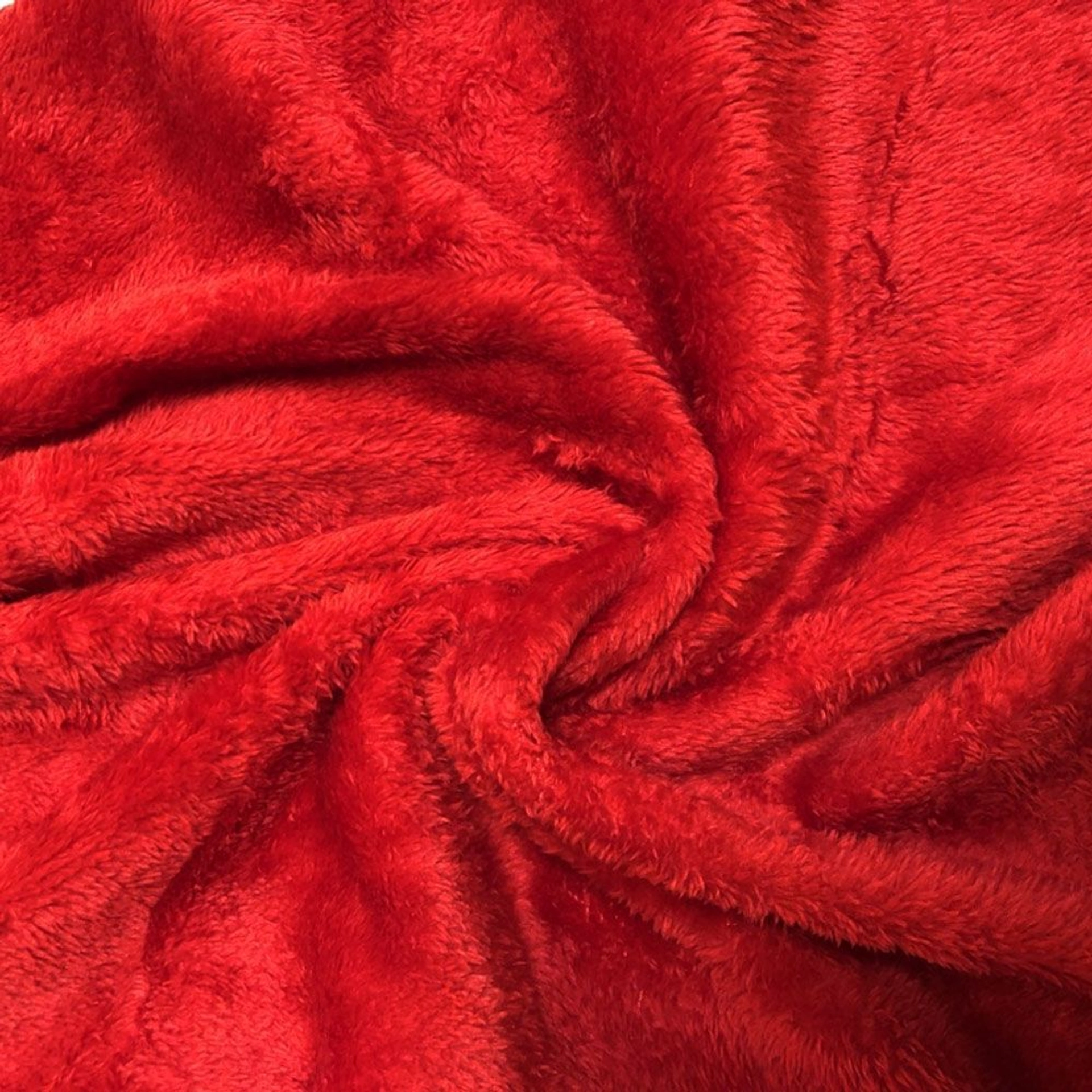 Плед-пончо флісовий Soft Me Poncho M 70х140см - Червоний / білий