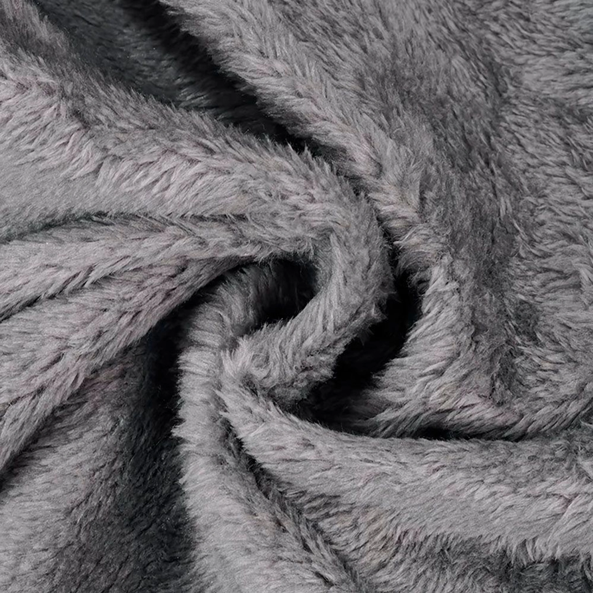 Плед-пончо флісовий Soft Me Poncho L 100х140см - Сірий / білий