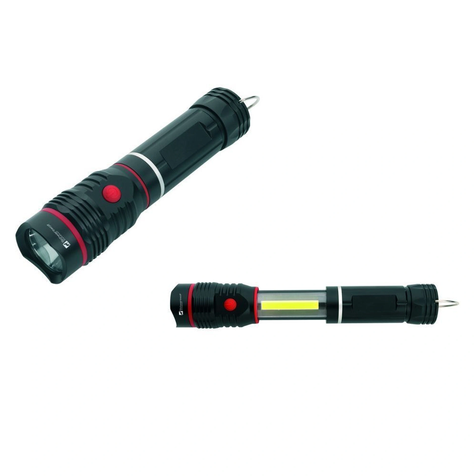 Ліхтарик Schwarzwolf SW Biwa з Cree XPE/COB light та карабіном - Чорний