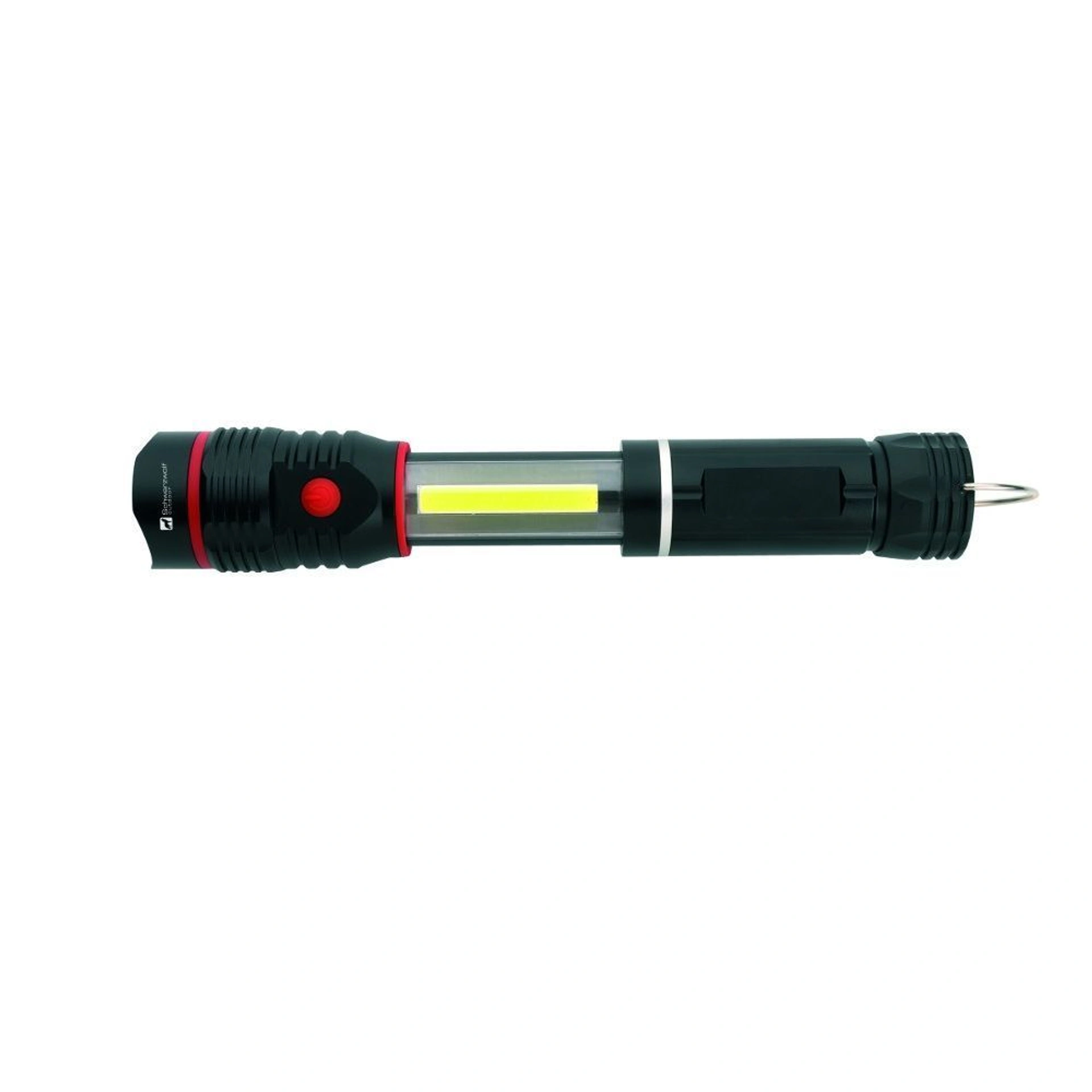 Ліхтарик Schwarzwolf SW Biwa з Cree XPE/COB light та карабіном - Чорний