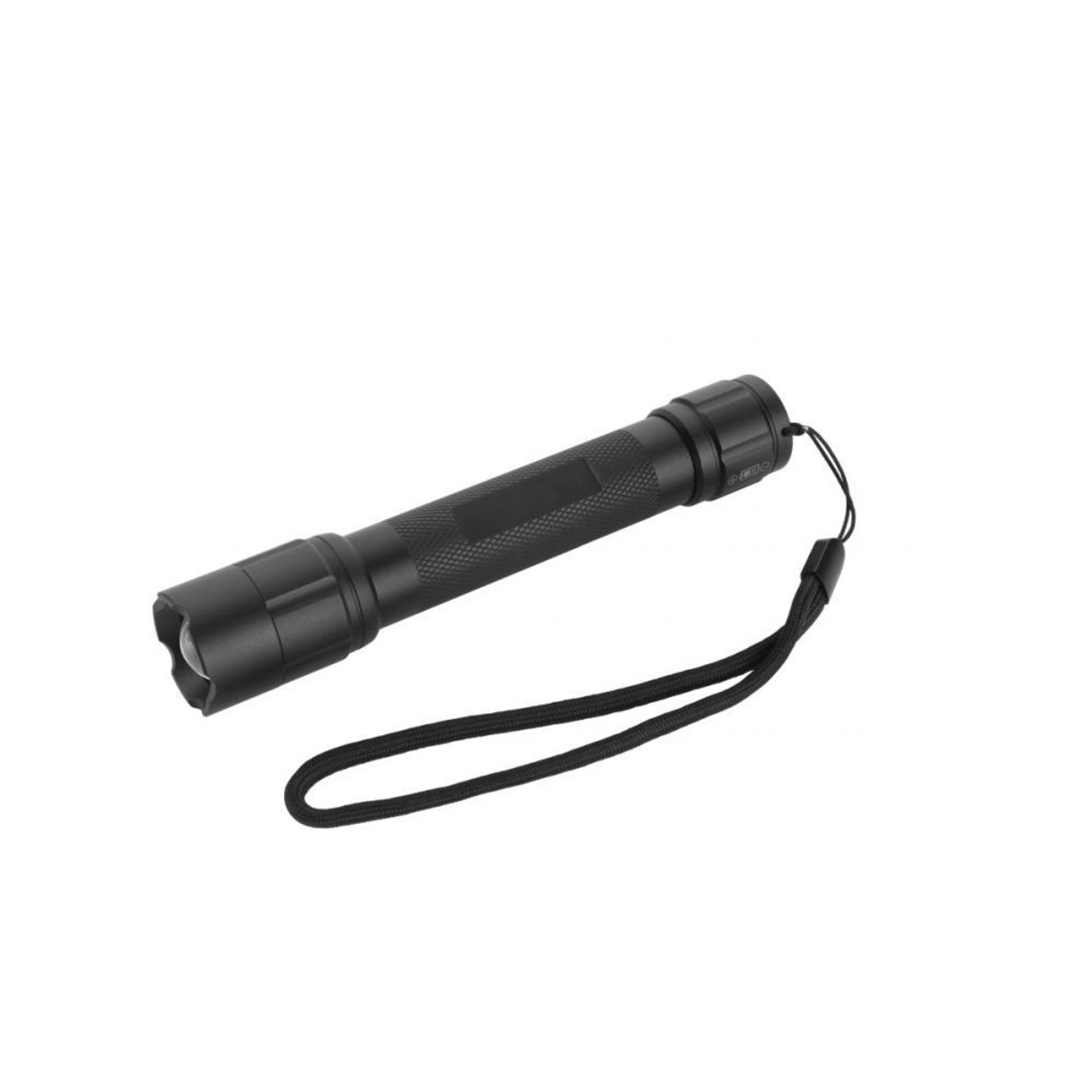 Ліхтарик Schwarzwolf Ontaku з Osram LED та ремінцем, вологозахищений корпус - Чорний
