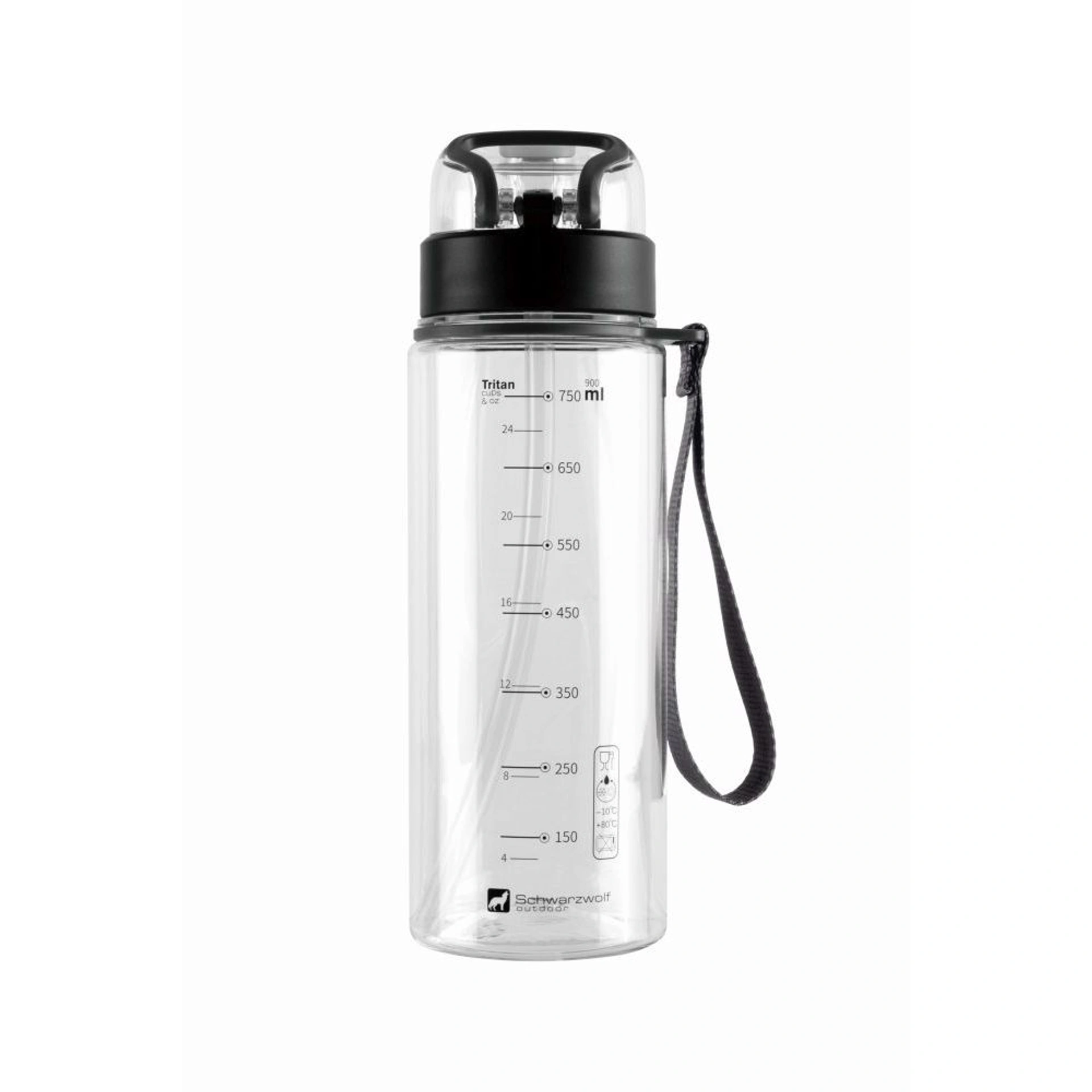 900 ml Tritan Water Bottle, Schwarzwolf Seyhan