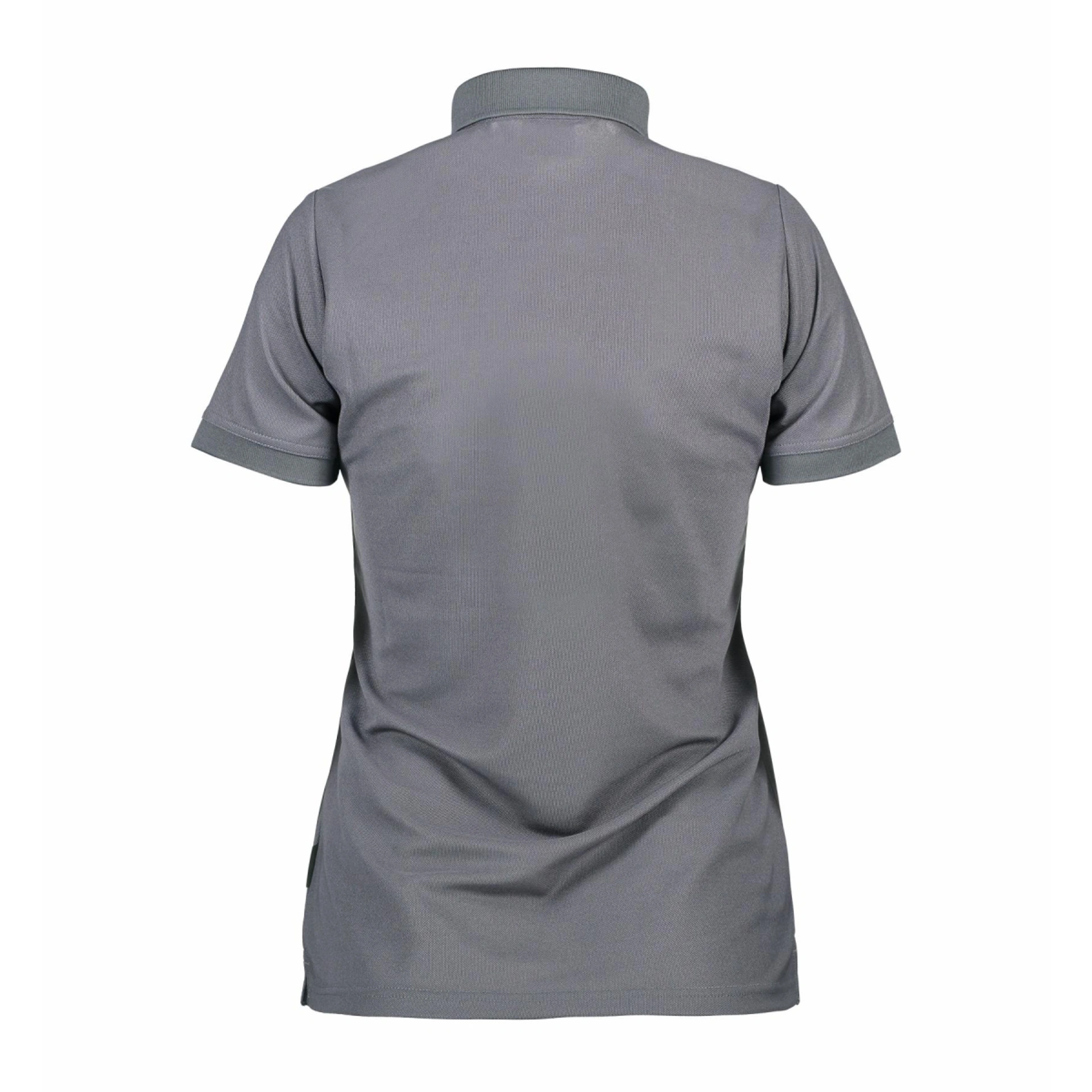 Футболка поло жіноча Geyser - Сріблясто-сірий / 3XL
