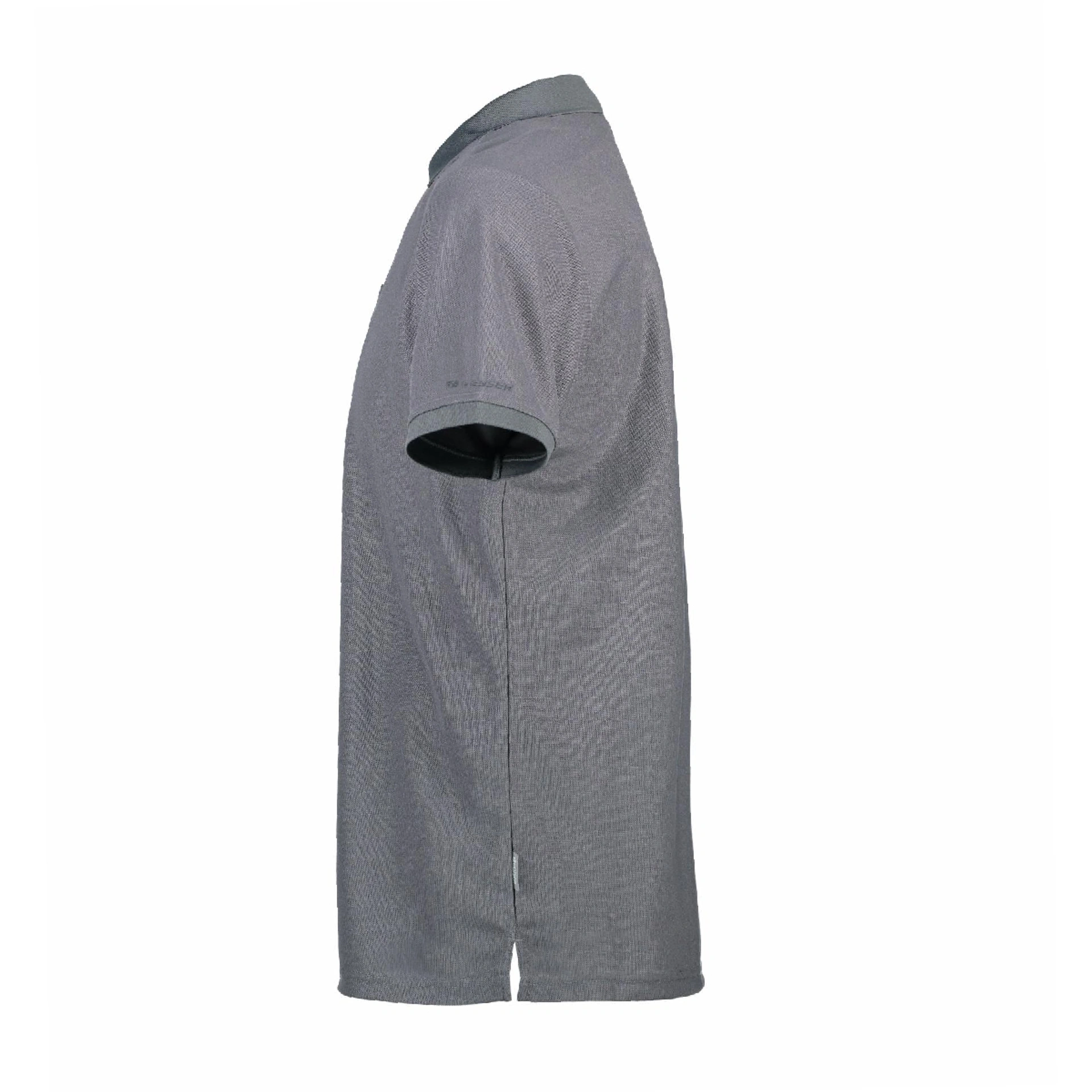 Футболка поло чоловіча Geyser - Сріблясто-сірий / 3XL
