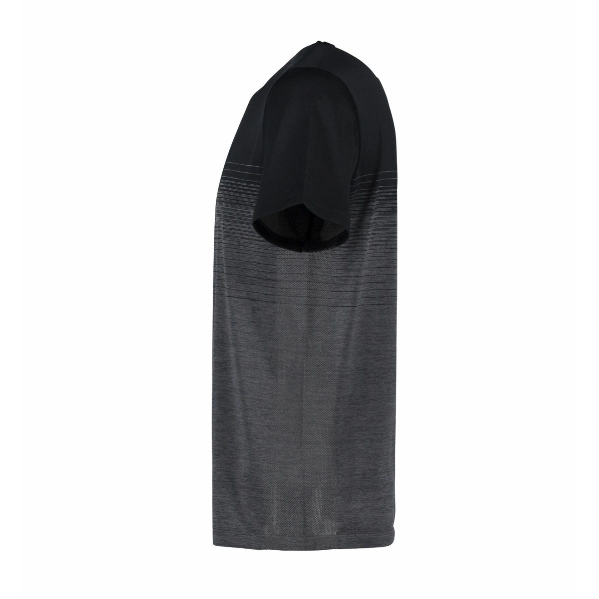 Футболка чоловіча смугаста безшовна Geyser - Чорний / 3XL