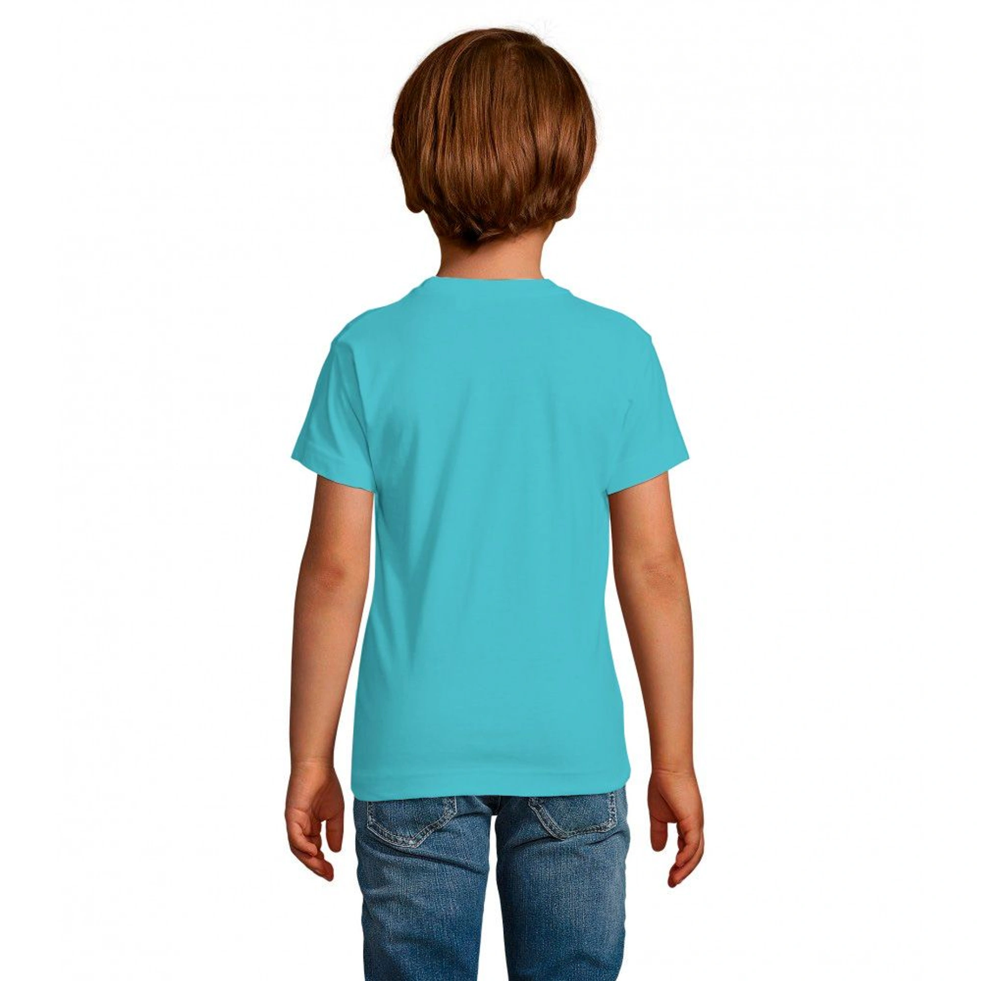 Футболка дитяча SOL'S Regent Fit - Бірюзовий / 2Y