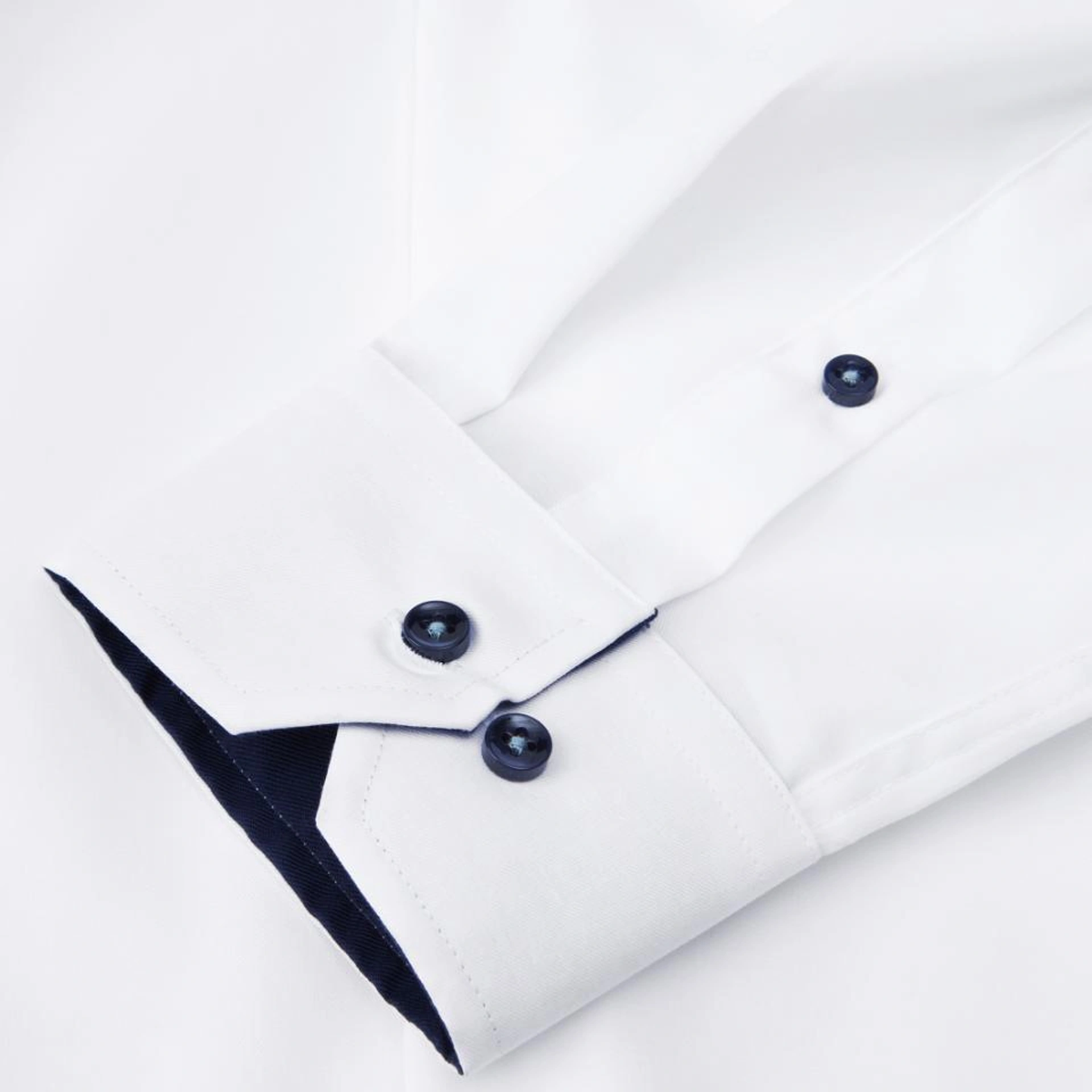 Сорочка чоловіча Seven Seas Fine Twill Virginia Modern Fit - Білий / 2XL