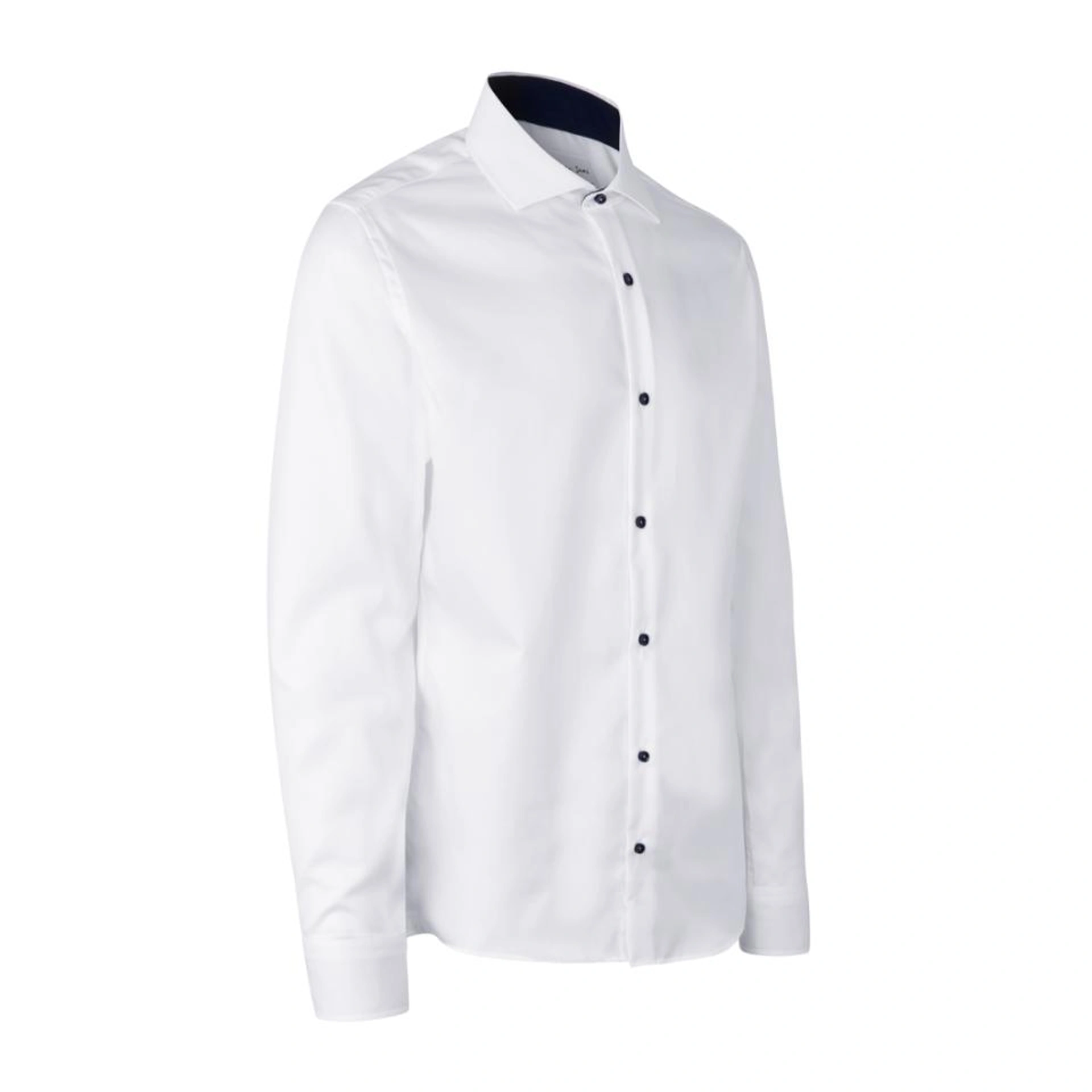 Сорочка чоловіча Seven Seas Fine Twill Virginia Slim Fit - Білий / 2XL