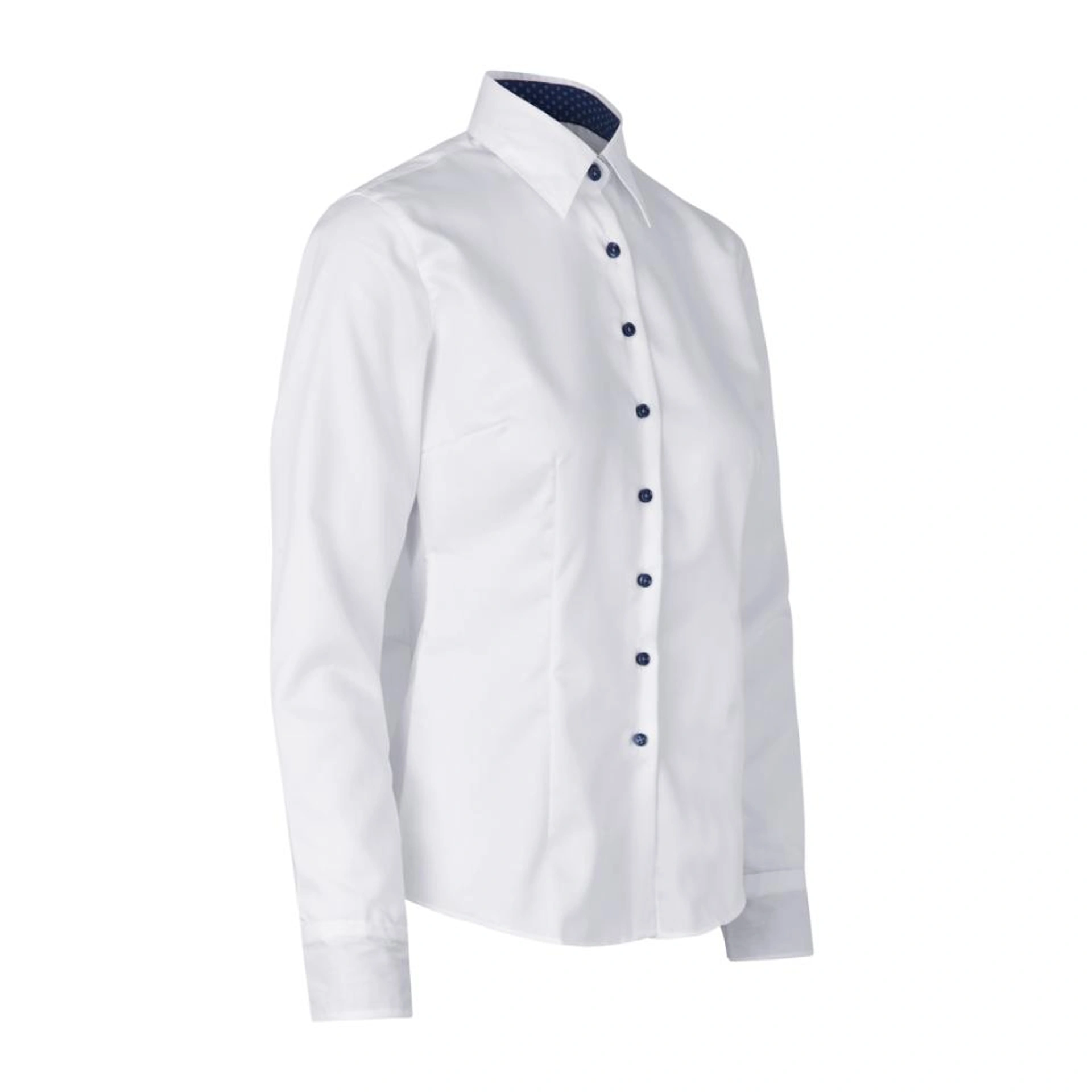 Сорочка жіноча Seven Seas Fine Twill Virginia Modern Fit - Білий / 2XL