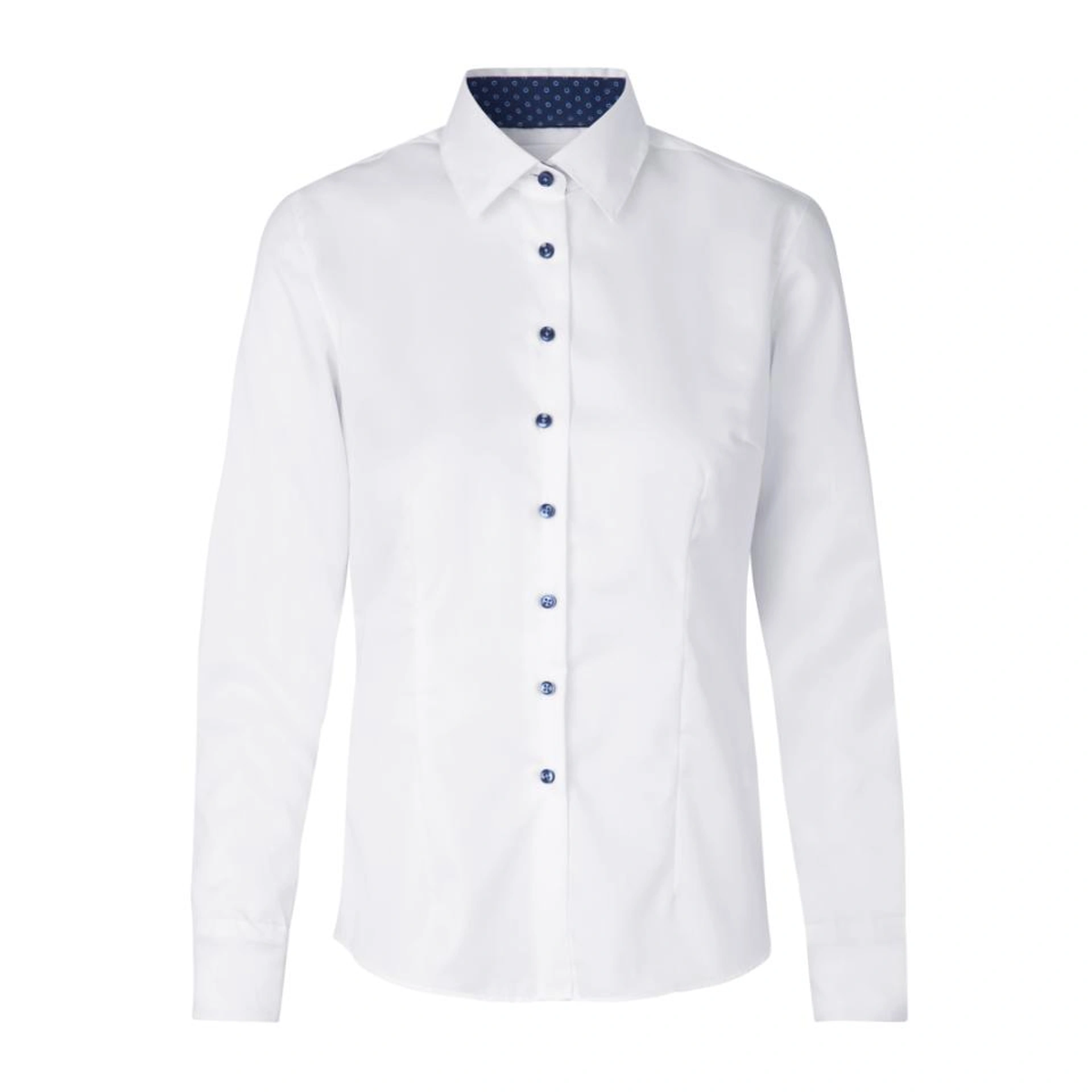 Сорочка жіноча Seven Seas Fine Twill Virginia Modern Fit - Білий / 2XL