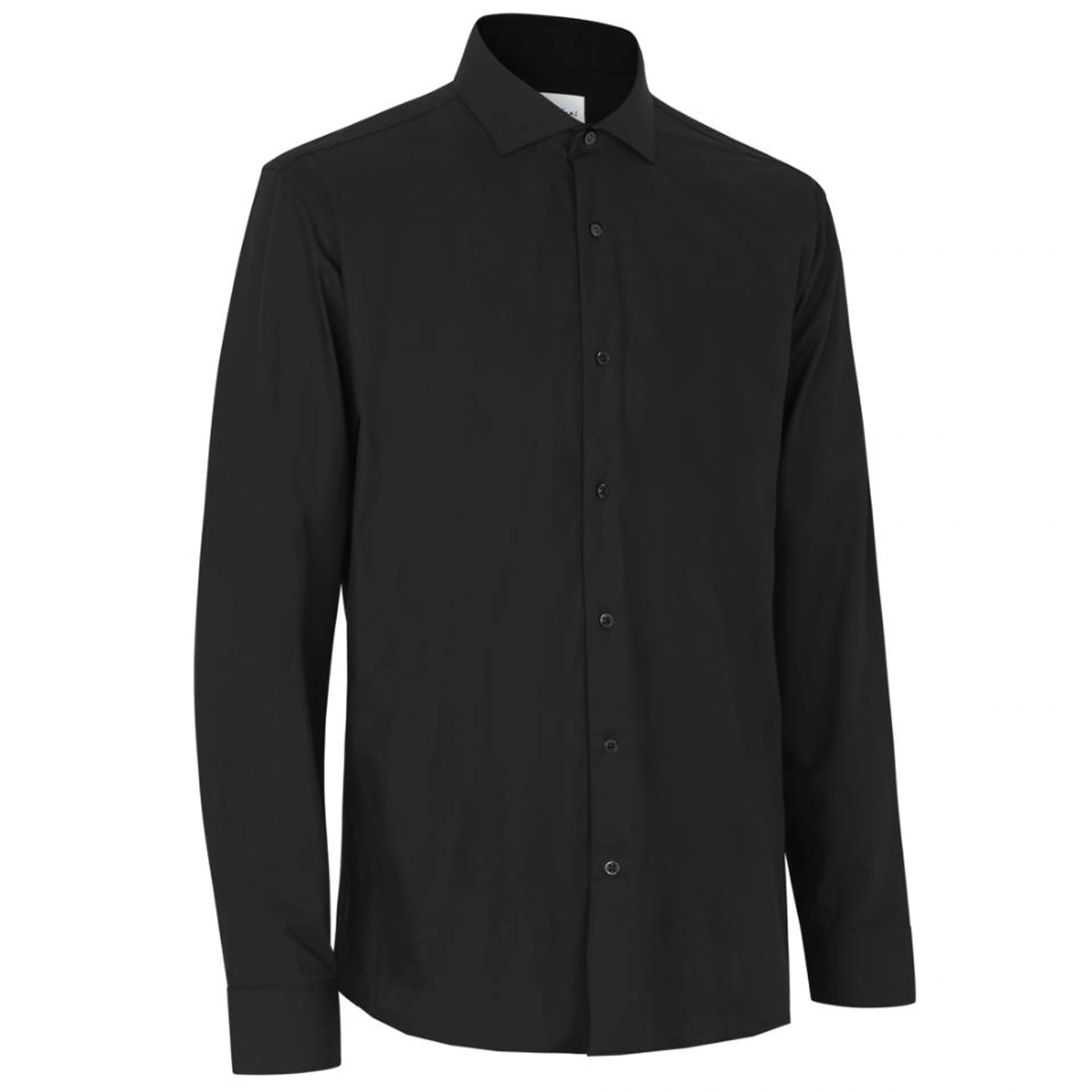 Сорочка чоловіча Seven Seas Hybrid Modern Fit - Чорний / 2XL