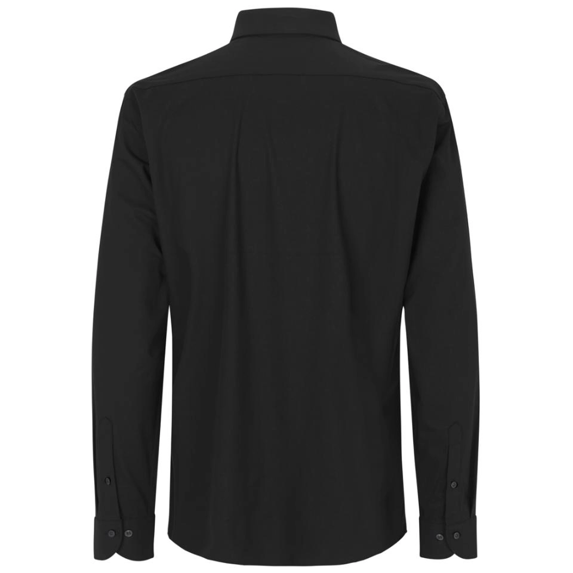 Сорочка чоловіча Seven Seas Hybrid Modern Fit - Чорний / 2XL
