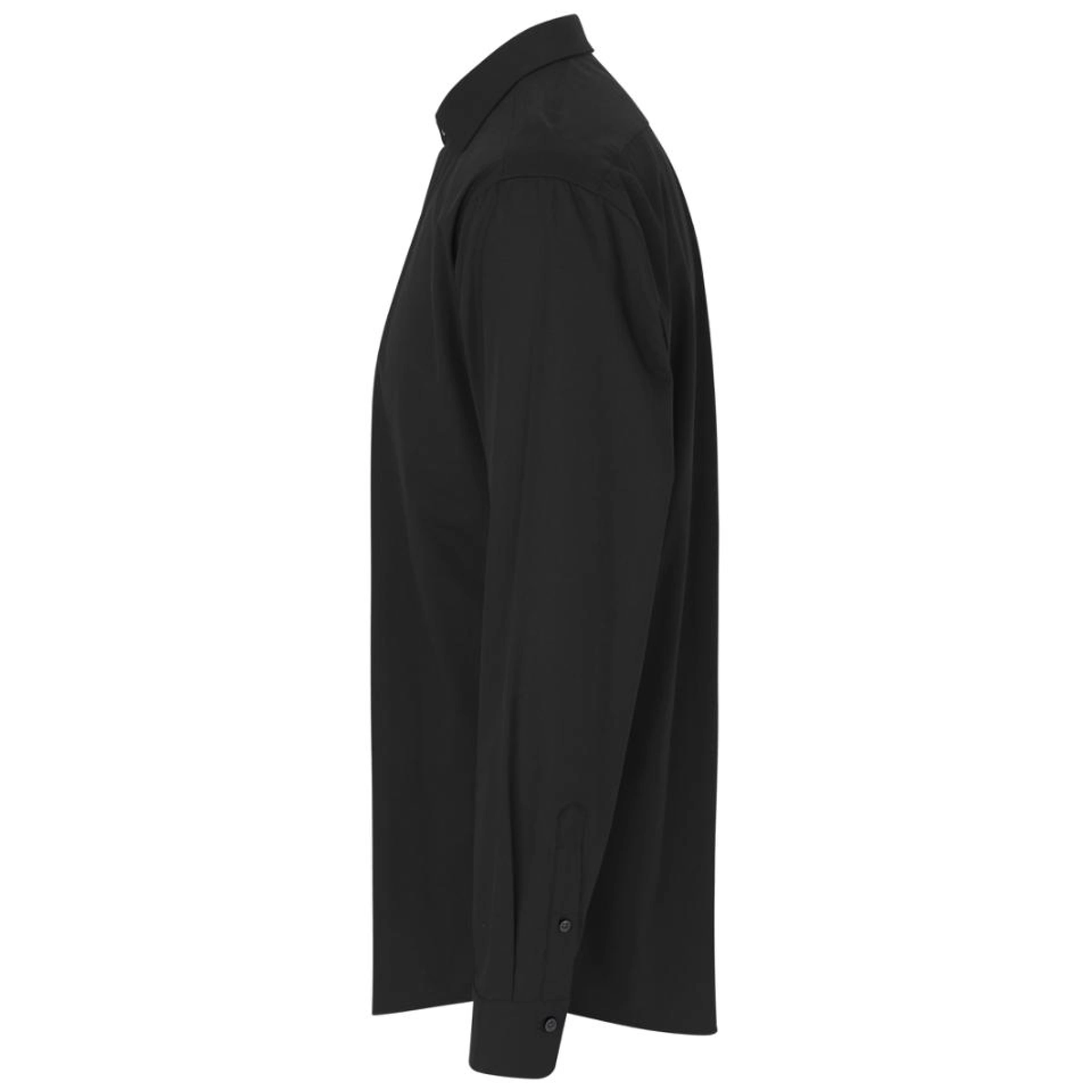 Сорочка чоловіча Seven Seas Hybrid Modern Fit - Чорний / 2XL