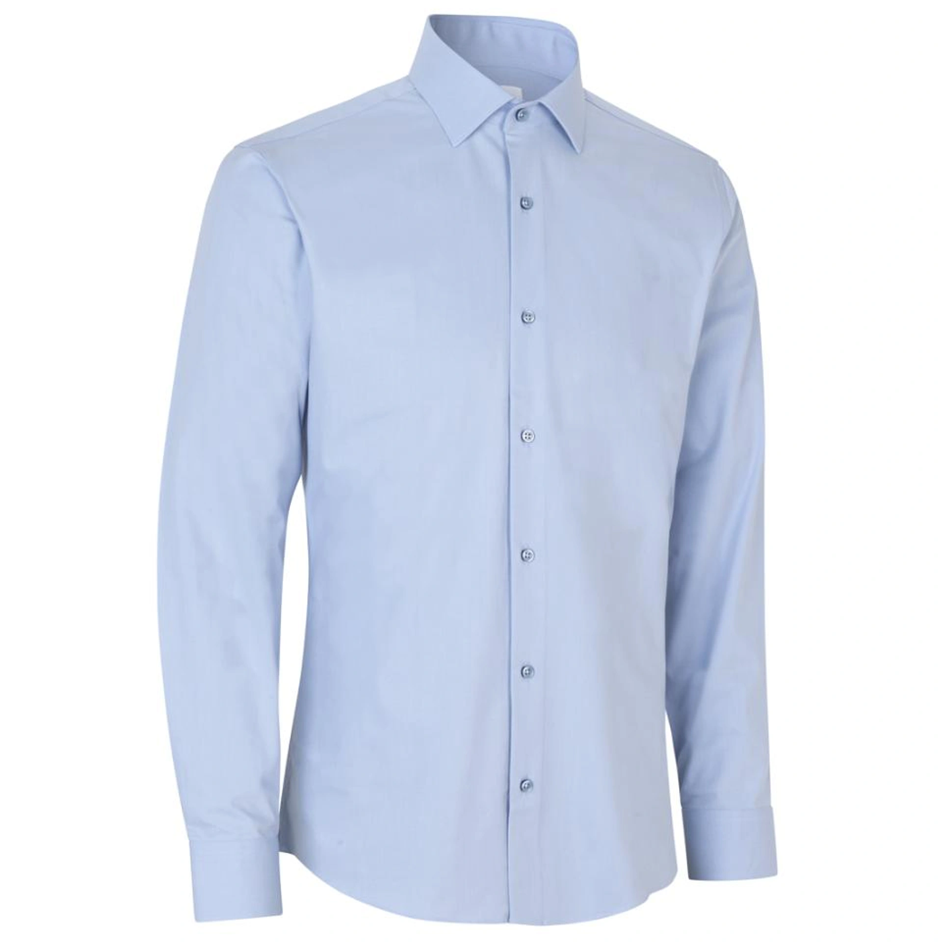 Сорочка чоловіча Seven Seas Hybrid Slim Fit - Блакитний / 2XL
