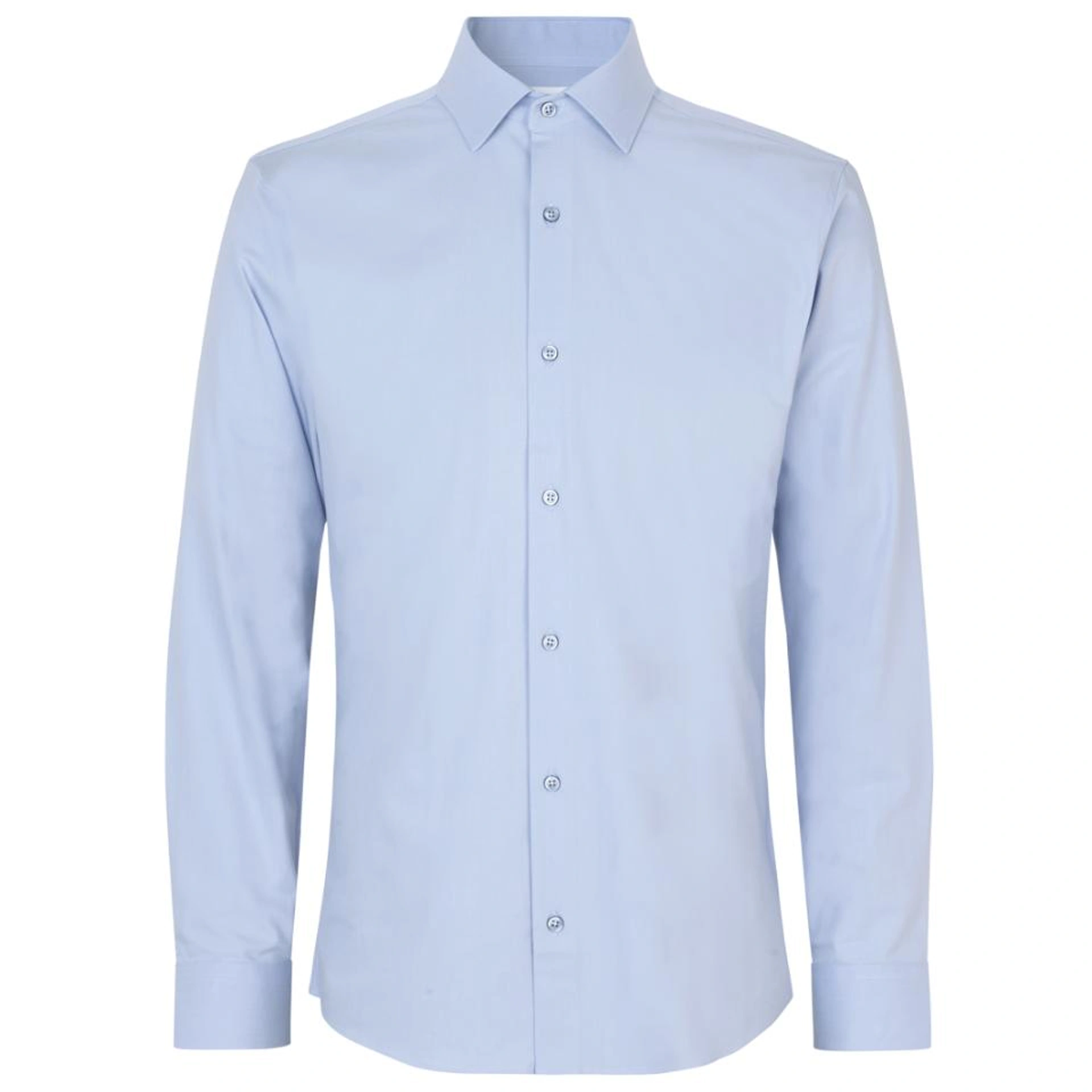 Сорочка чоловіча Seven Seas Hybrid Slim Fit - Блакитний / 2XL