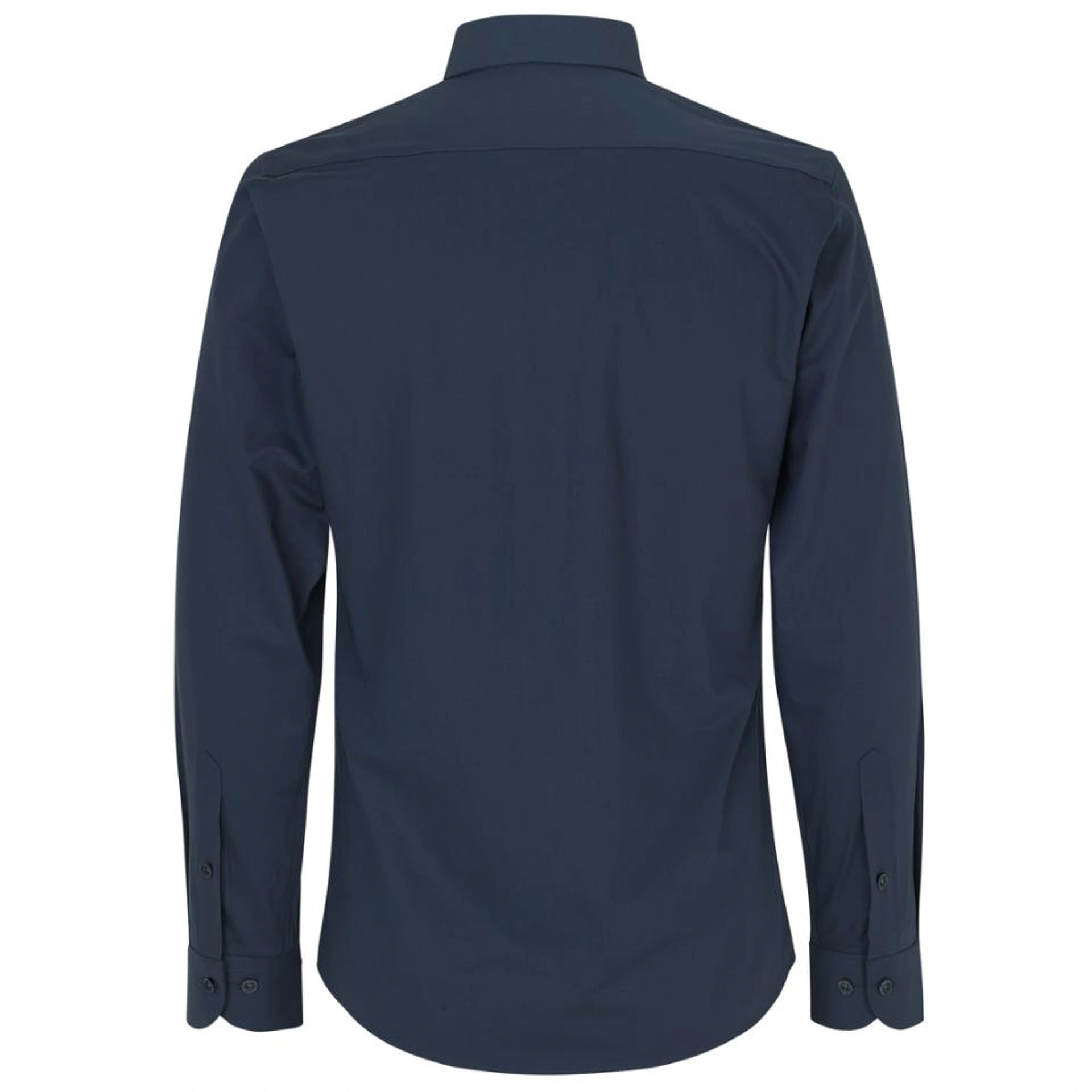 Сорочка чоловіча Seven Seas Hybrid Slim Fit - Темно-синій / 2XL