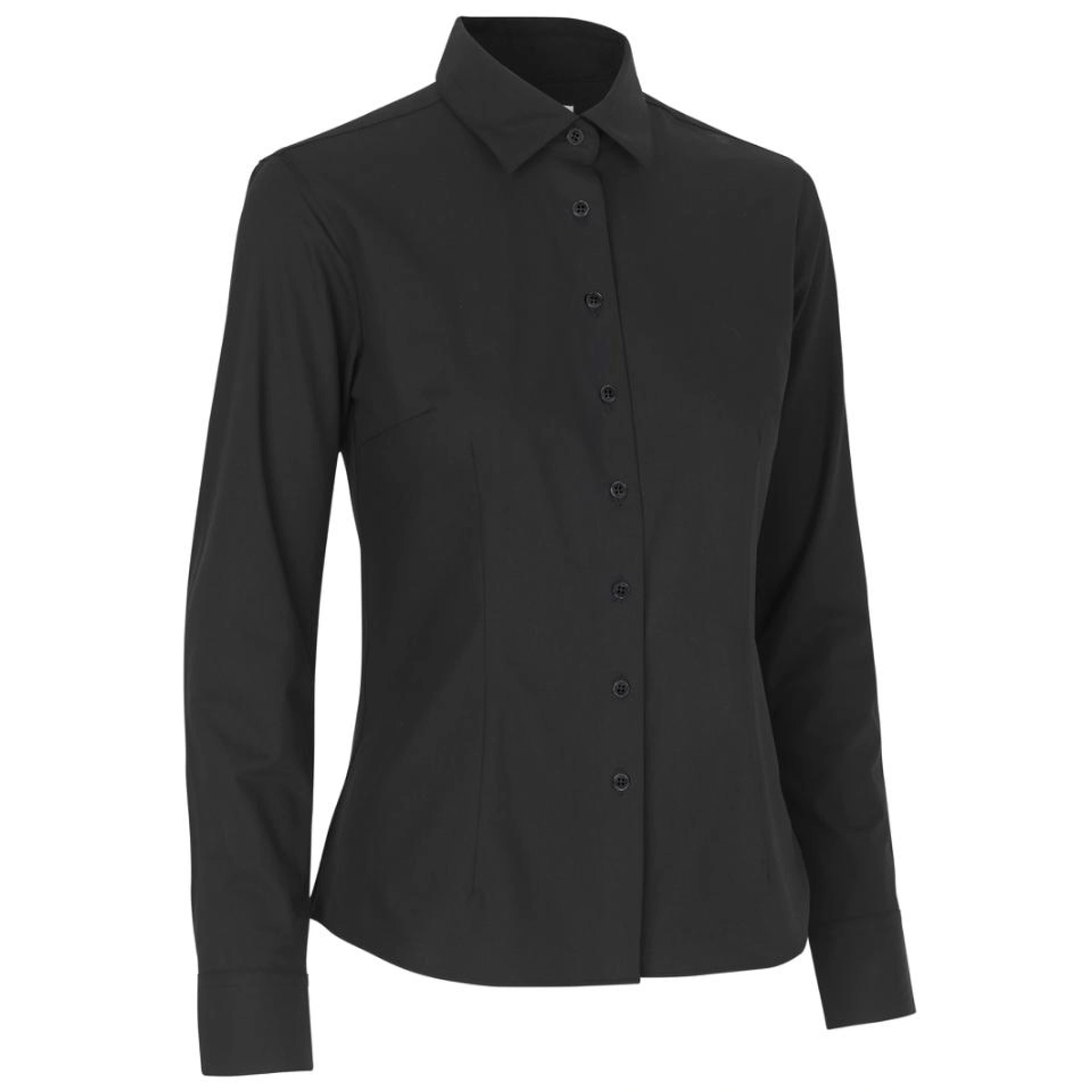 Сорочка жіноча Seven Seas Hybrid Modern Fit - Чорний / 2XL
