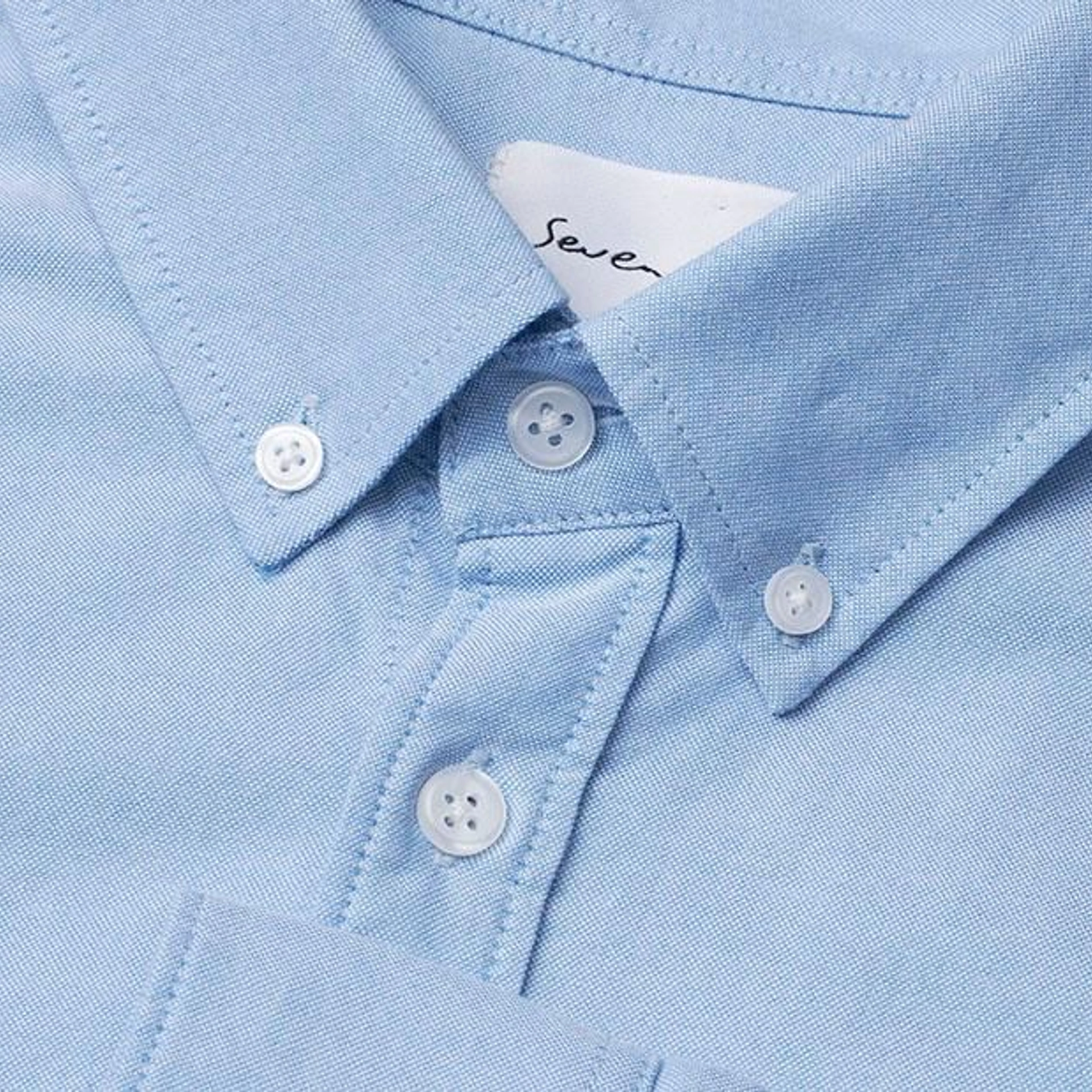 Сорочка чоловіча Seven Seas Oxford sli - Блакитний / M