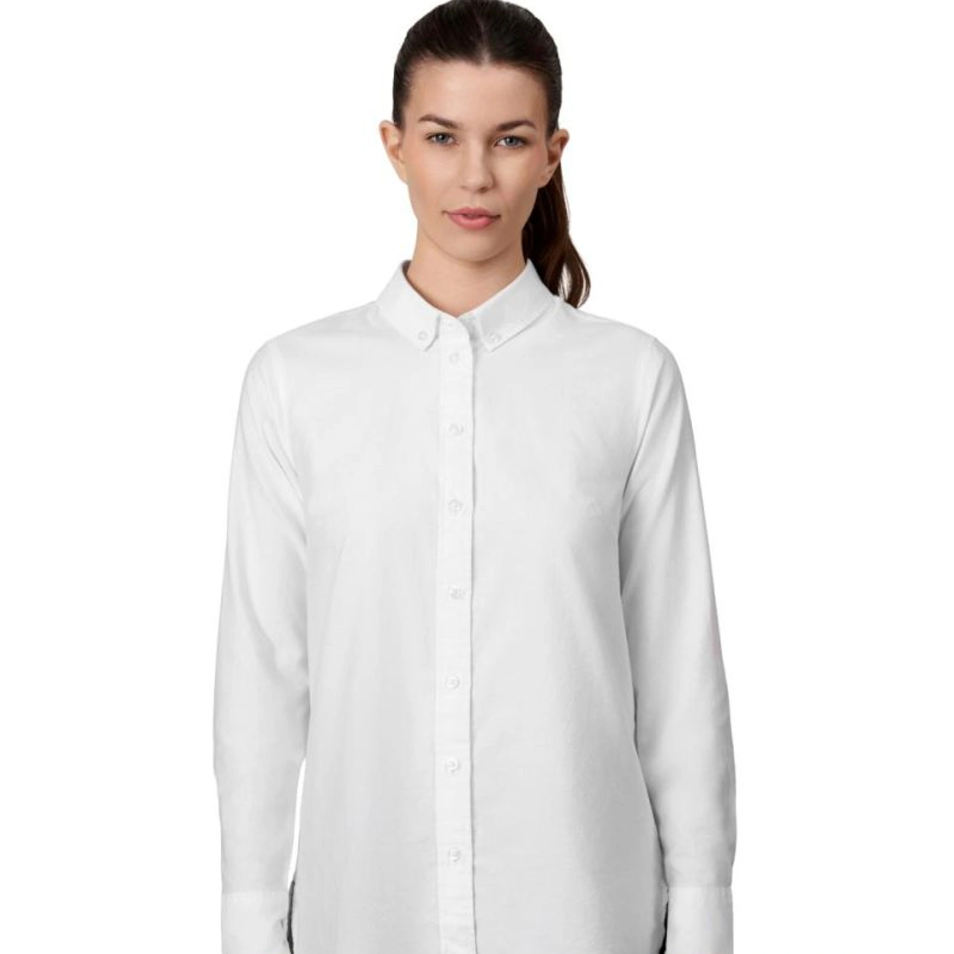 Сорочка жіноча Seven Seas Oxford long modern - Білий / 3XL