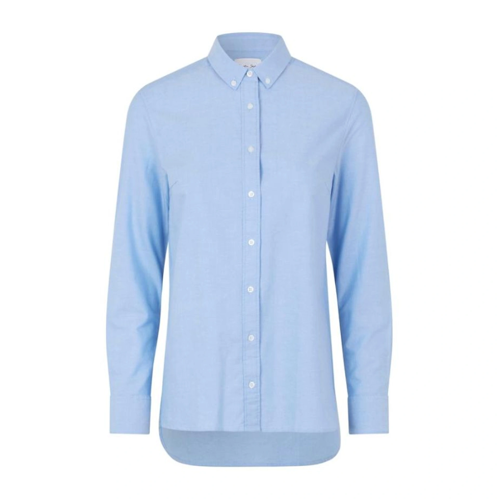 Сорочка жіноча Seven Seas Oxford long modern - Блакитний / 3XL