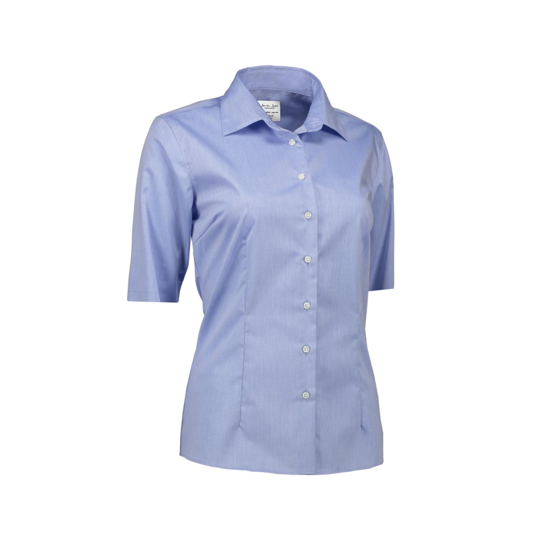 Сорочка жіноча Seven Seas Fine Twill Modern fit - Світло-синій / 3XL