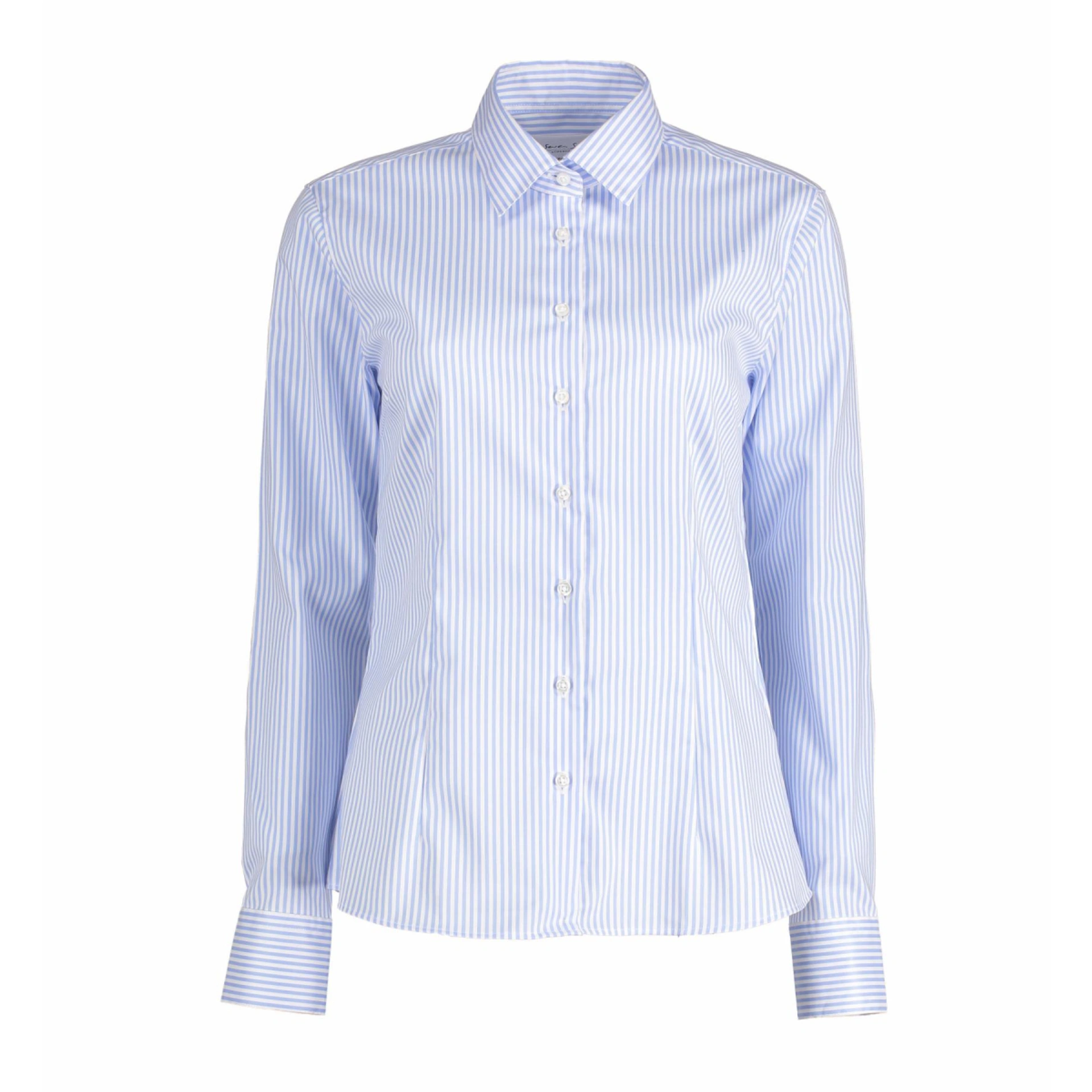 Сорочка жіноча Seven Seas Kadet Modern fit - Світло-синій / 3XL