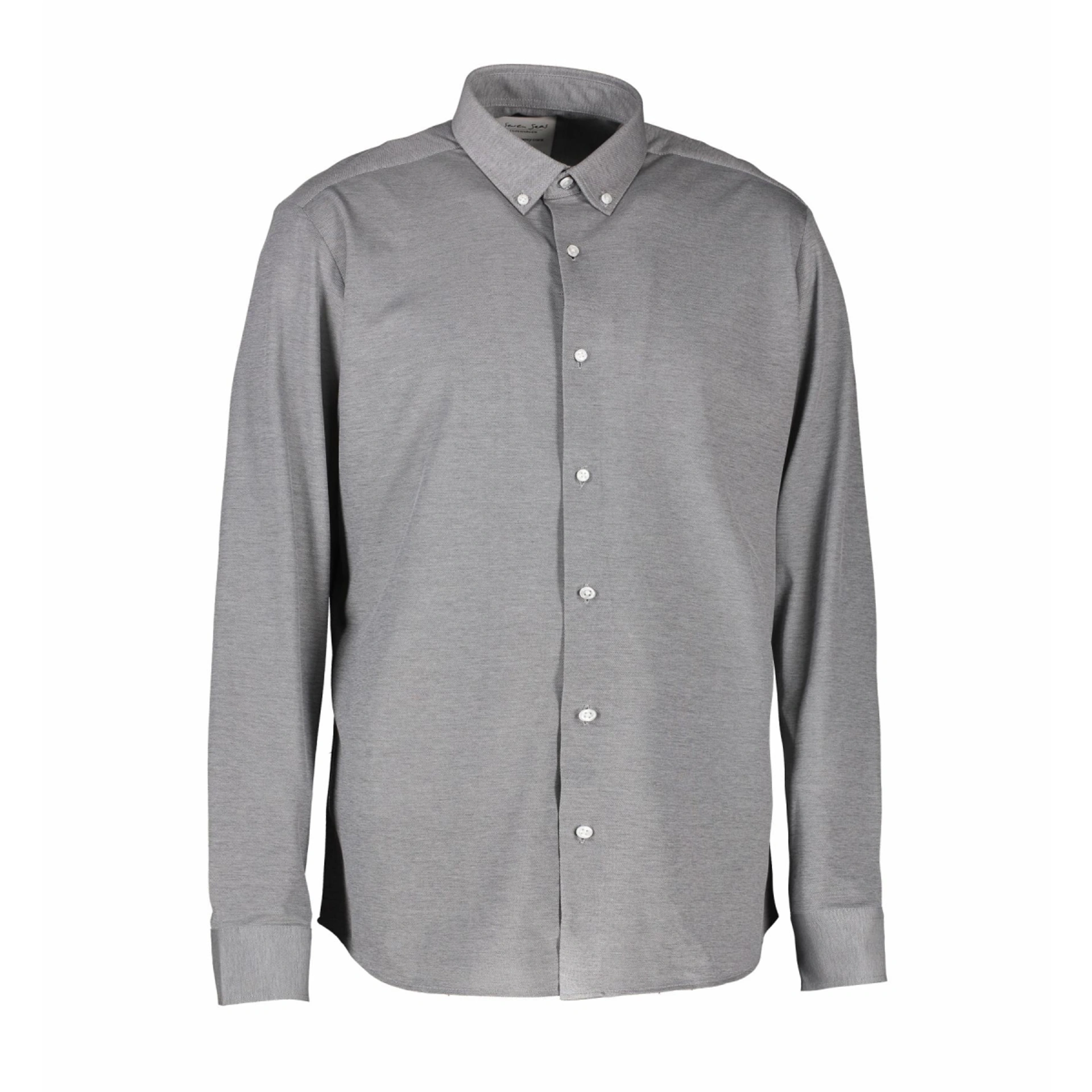 Сорочка чоловіча Seven Seas The Jersey Modern fit - Сірий / 3XL
