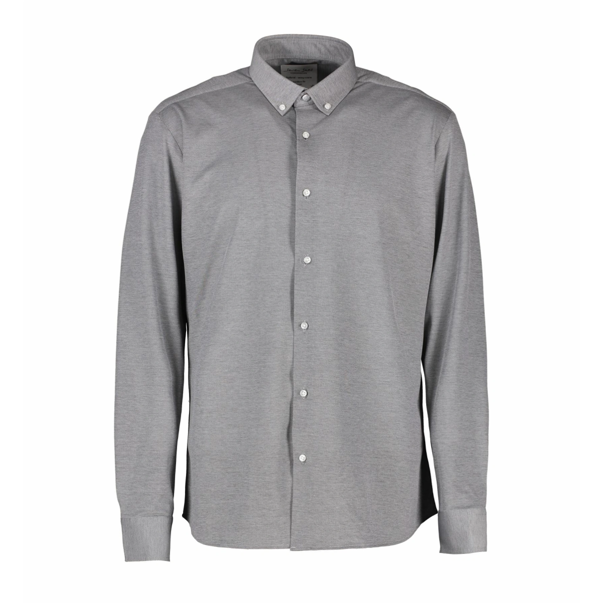 Сорочка чоловіча Seven Seas The Jersey Modern fit - Сірий / 3XL