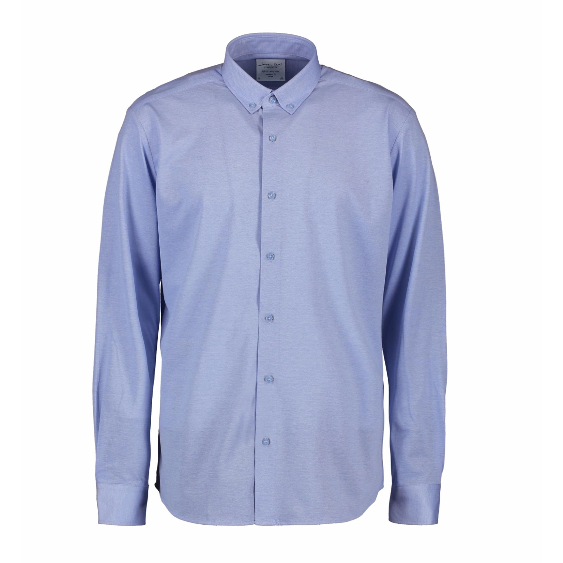 Сорочка чоловіча Seven Seas The Jersey Modern fit - Світло-синій / 3XL
