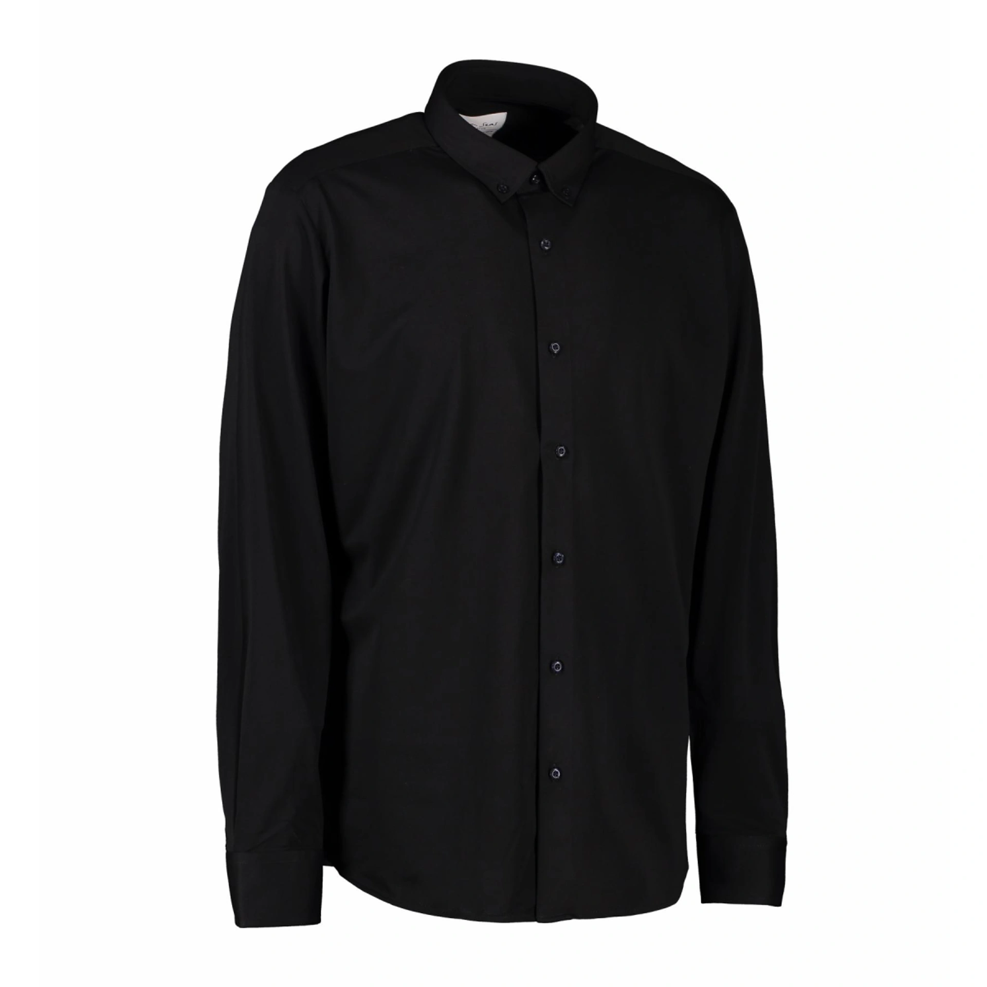 Сорочка чоловіча Seven Seas The Jersey Modern fit - Чорний / 3XL