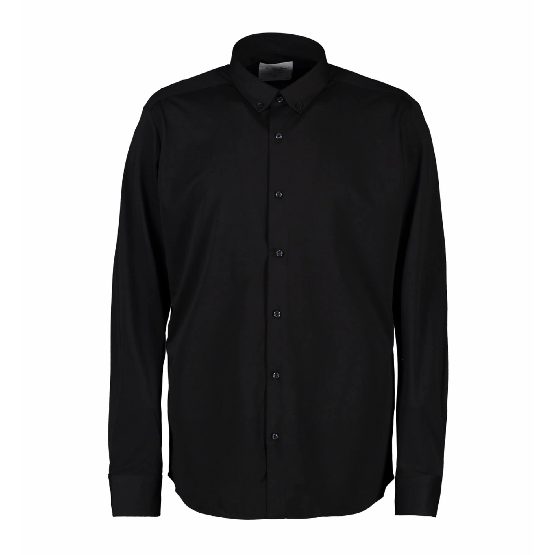 Сорочка чоловіча Seven Seas The Jersey Modern fit - Чорний / 3XL