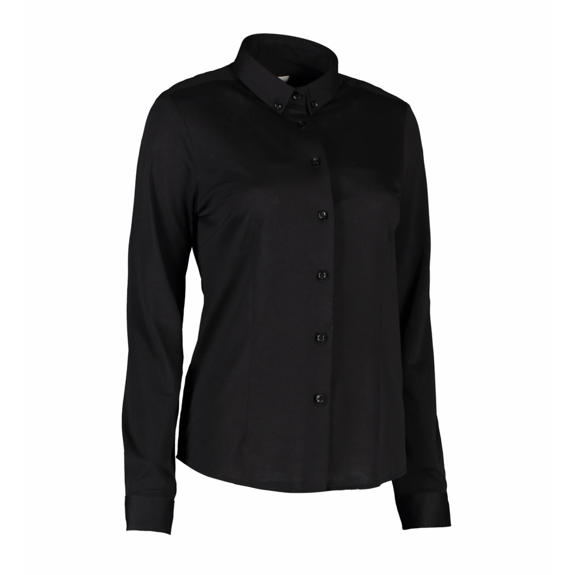 Сорочка жіноча Seven Seas The Jersey Modern fit - Чорний / 3XL