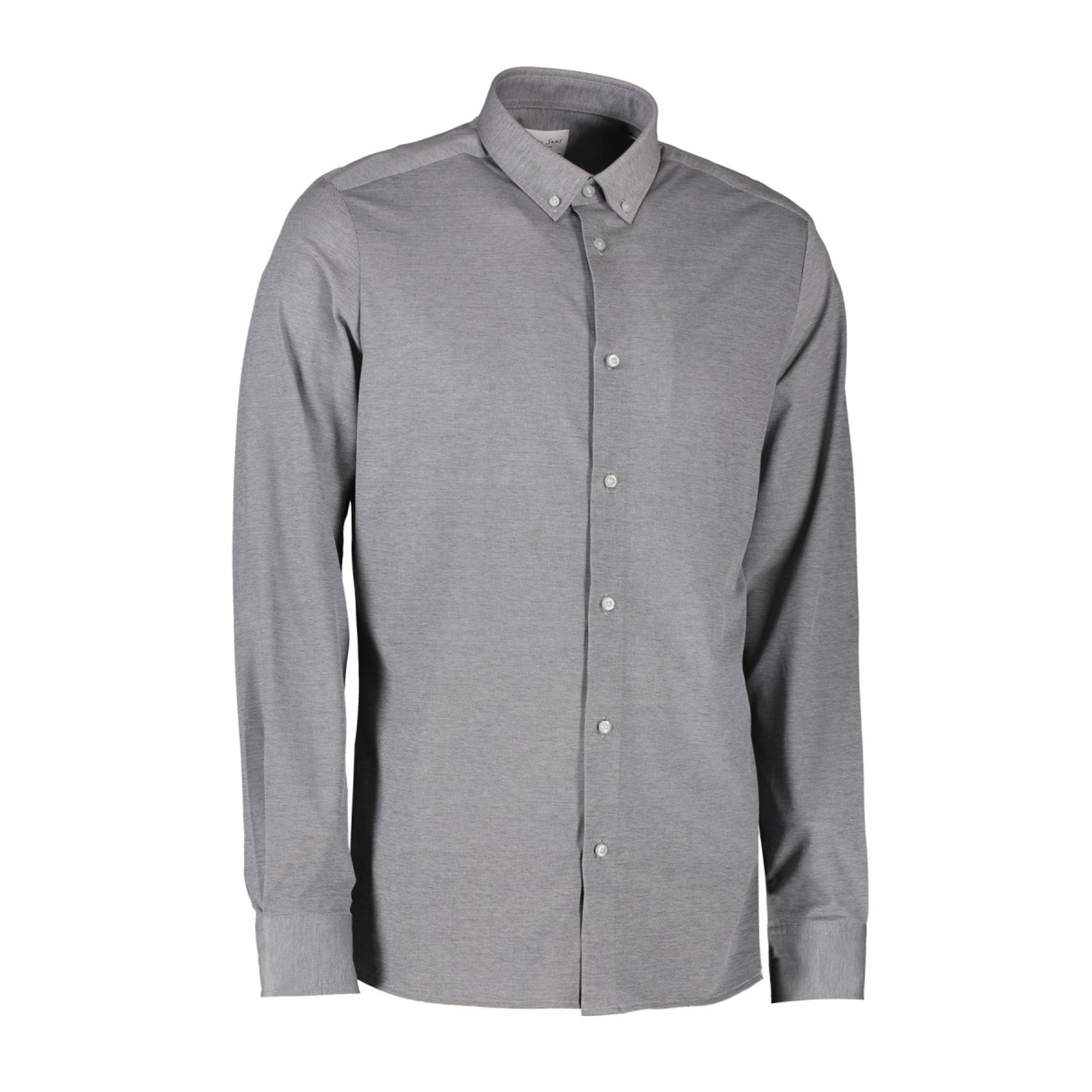 Сорочка чоловіча Seven Seas The Jersey Slim fit - Сірий / L