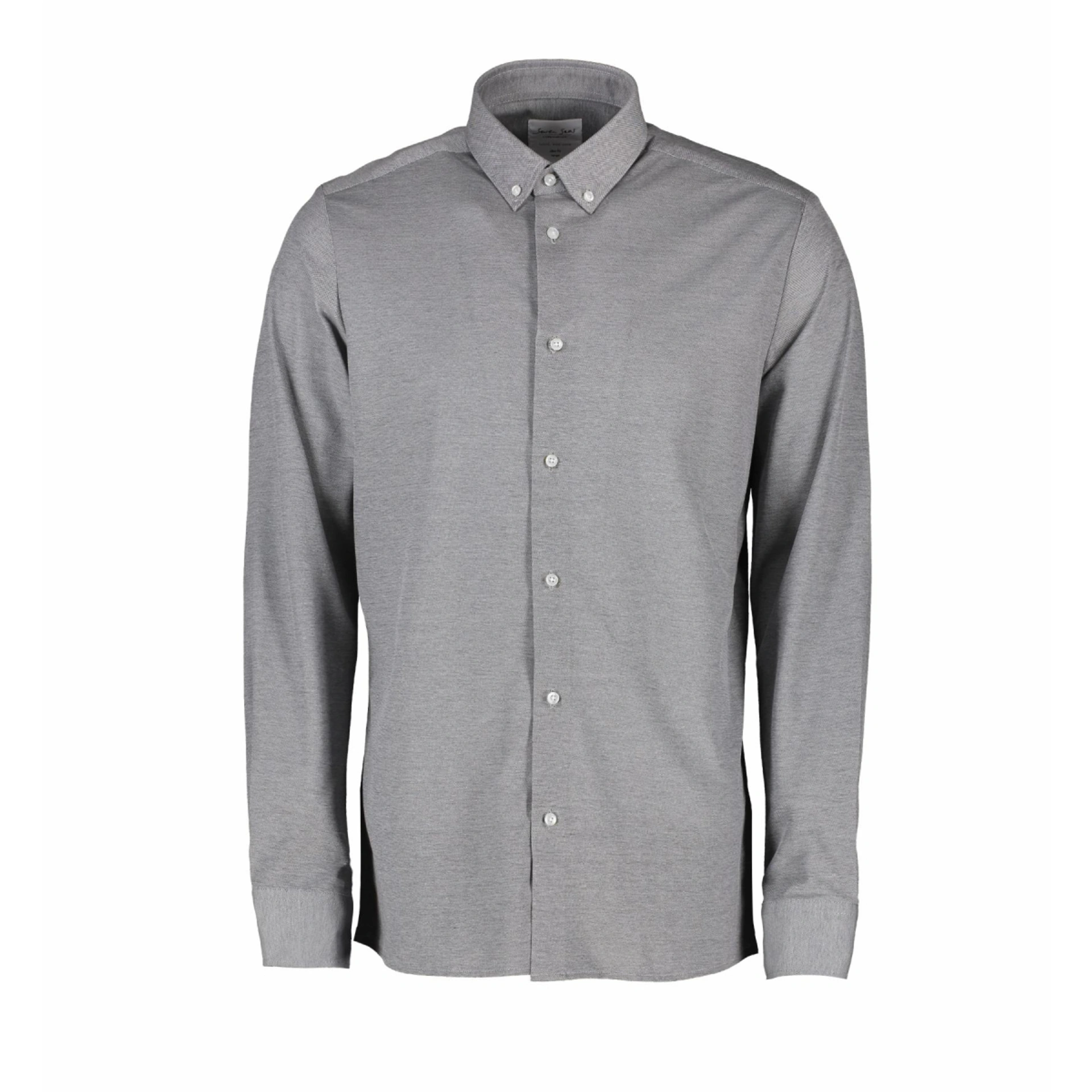 Сорочка чоловіча Seven Seas The Jersey Slim fit - Сірий / L