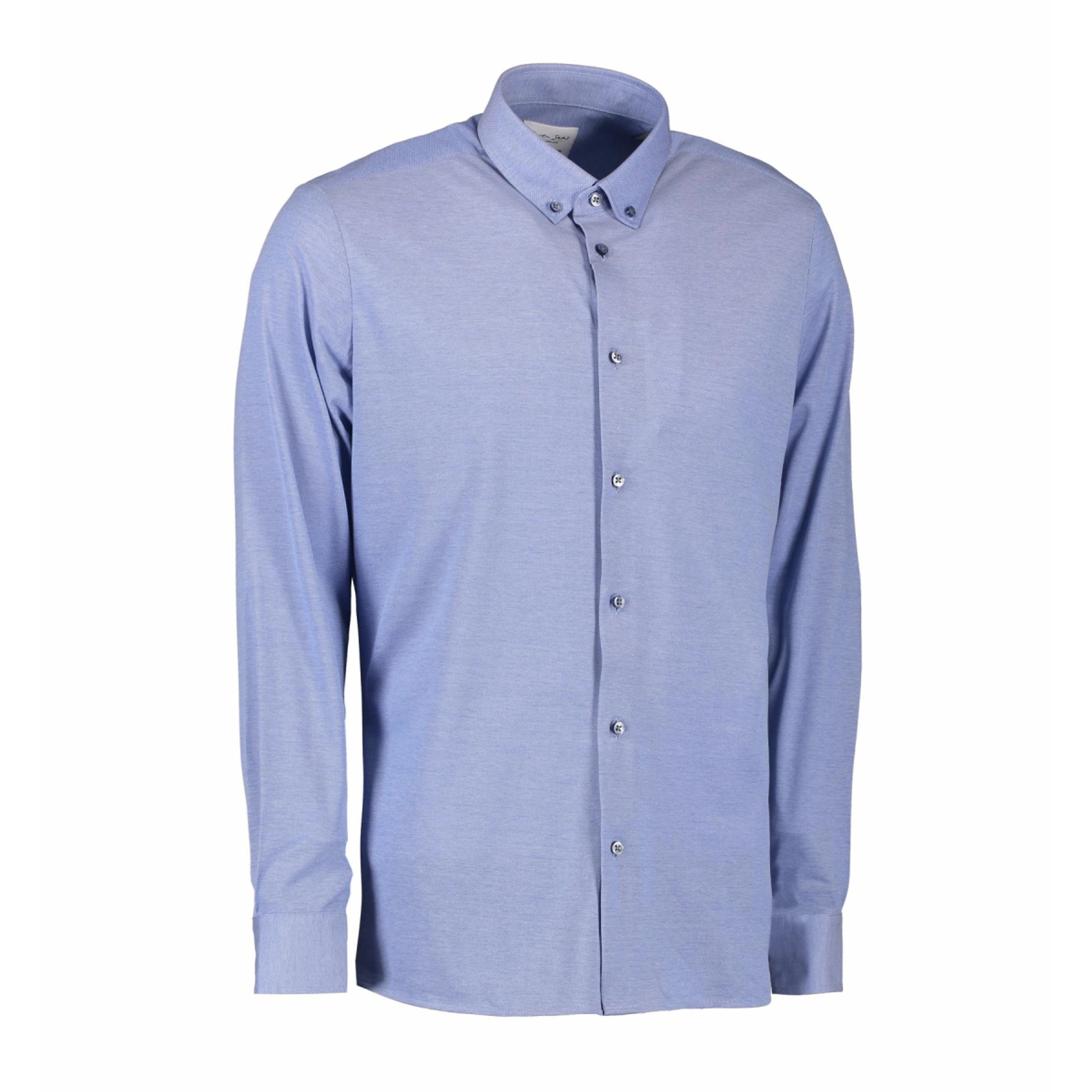 Сорочка чоловіча Seven Seas The Jersey Slim fit - Світло-синій / L