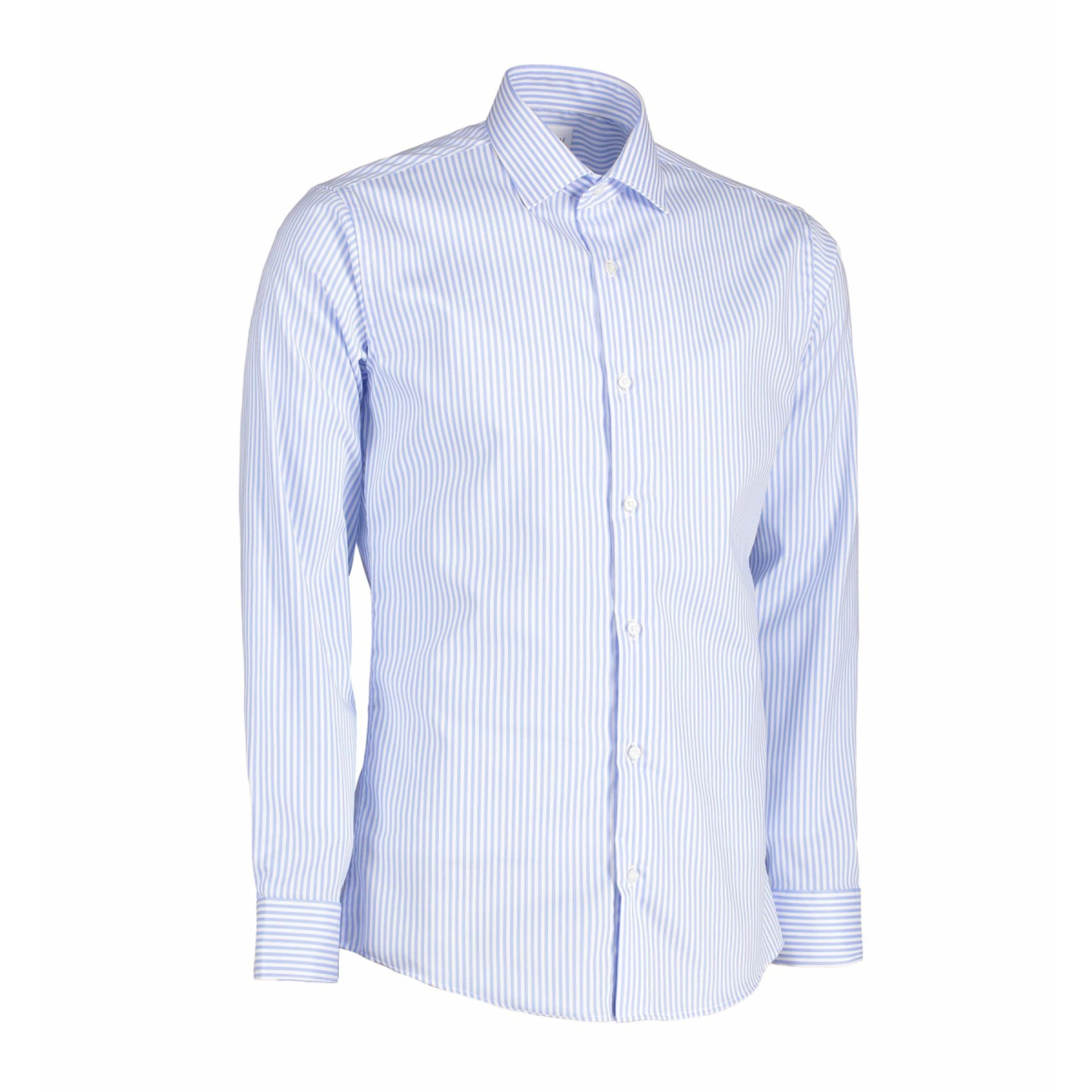 Сорочка чоловіча Seven Seas Kadet Slim fit - Світло-синій / L