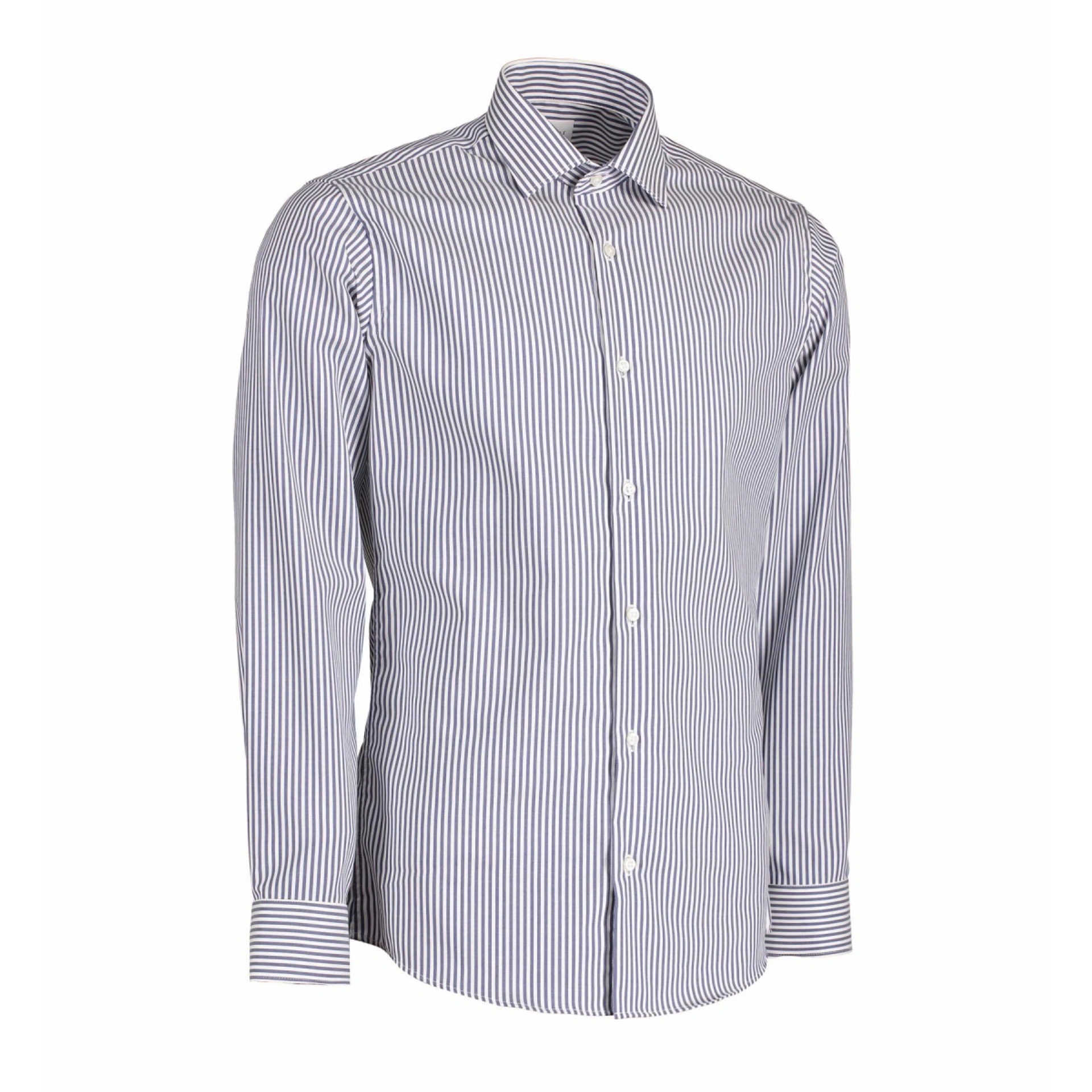 Сорочка чоловіча Seven Seas Kadet Slim fit - Темно-синій / L
