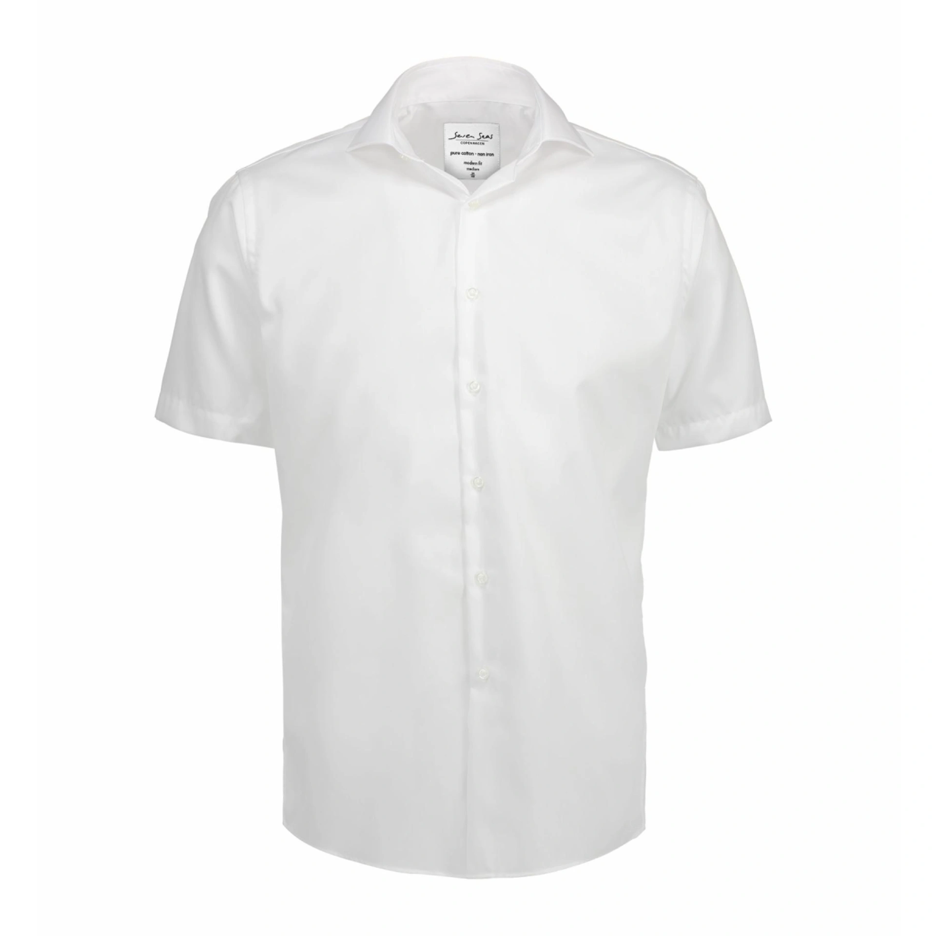 Сорочка чоловіча Seven Seas Fine Twill Modern Fit - Білий / 3XL